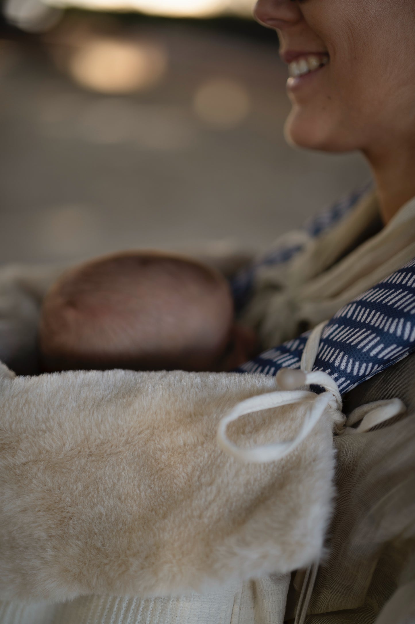 Arrullo Porteo Twin + Pelo Beige