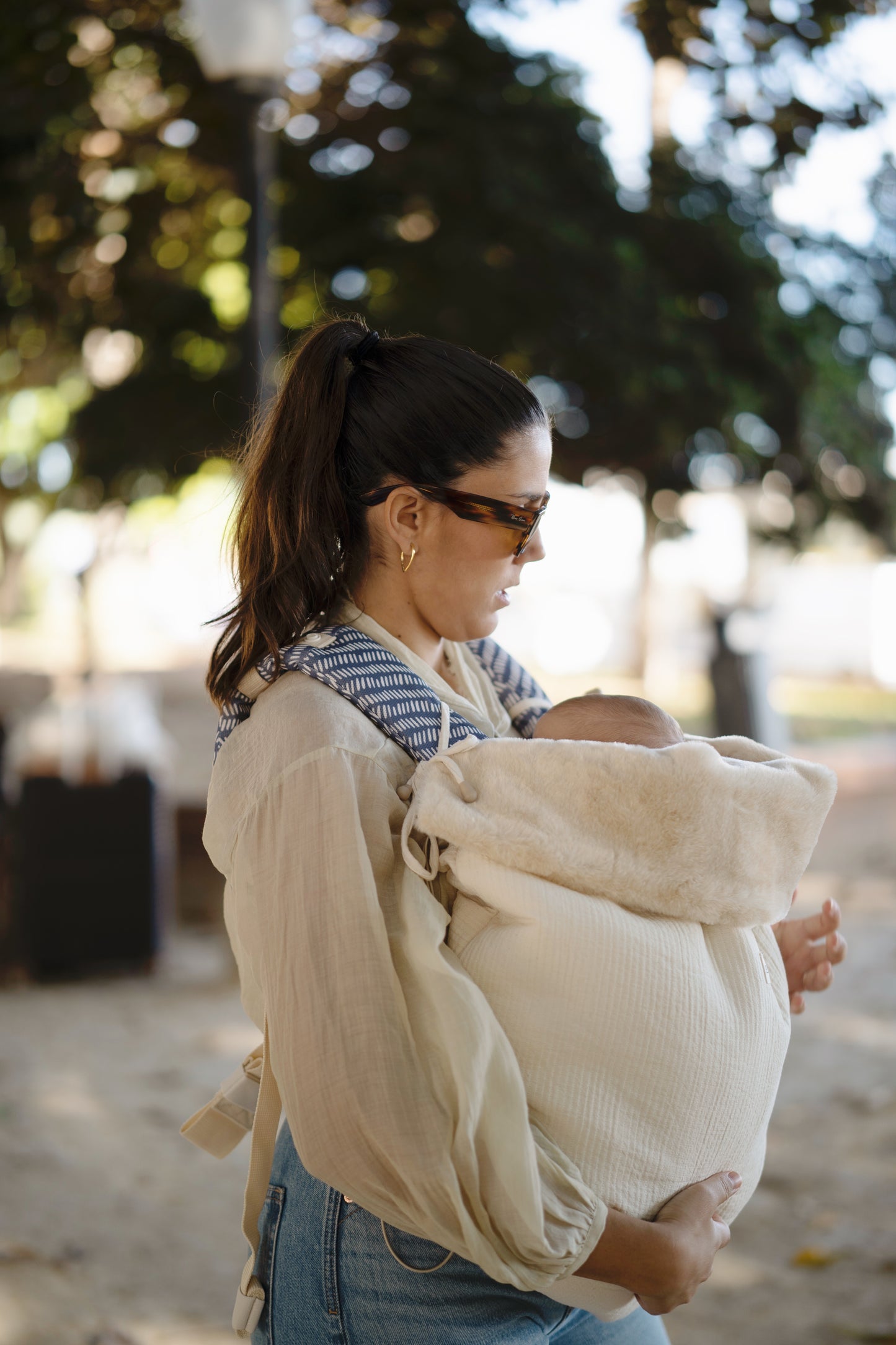 Arrullo Porteo Twin + Pelo Beige