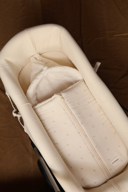 Saco Capazo Cello Oliva + Borreguito