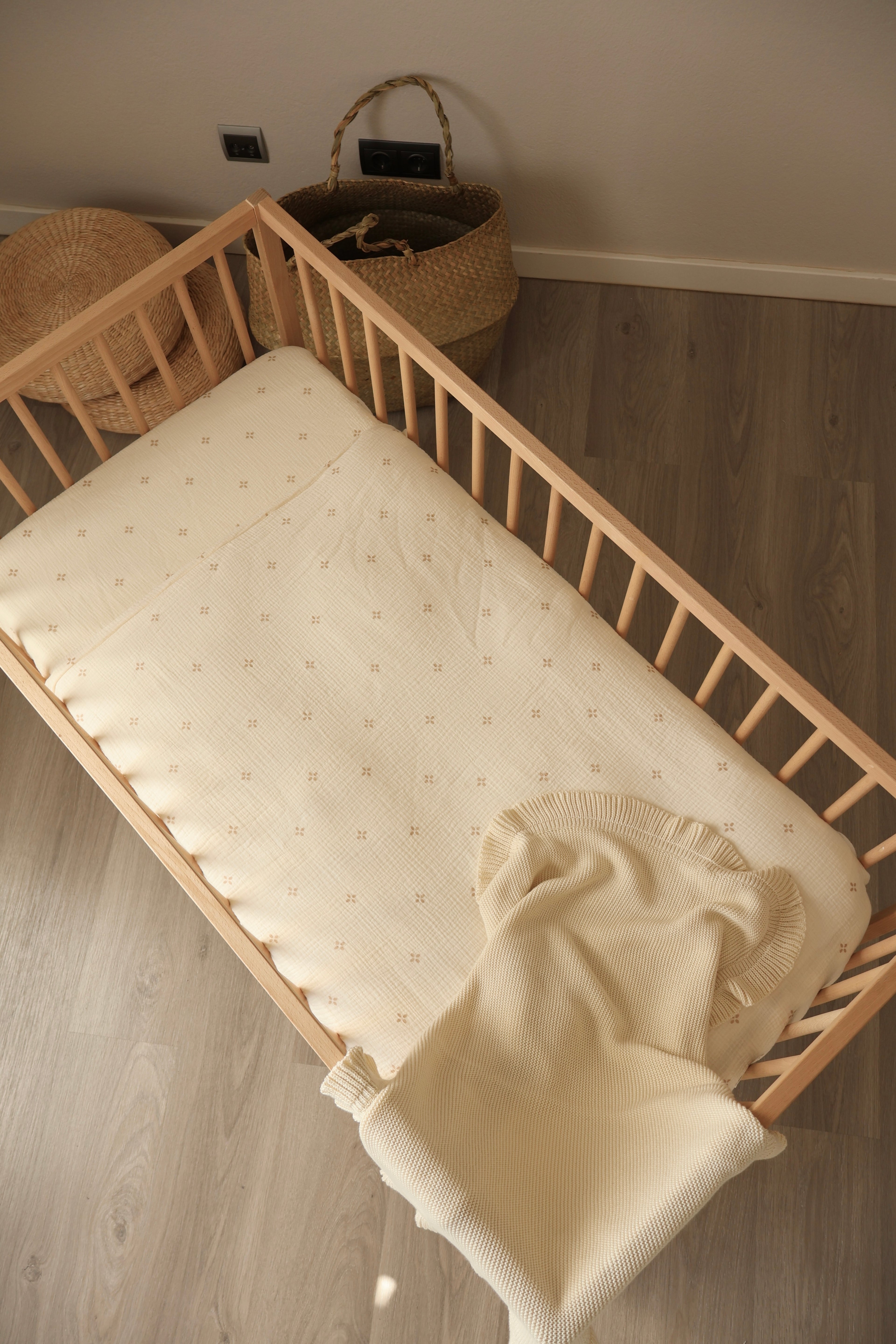 Sac à fond de berceau 60 x 120 gaze Dalia