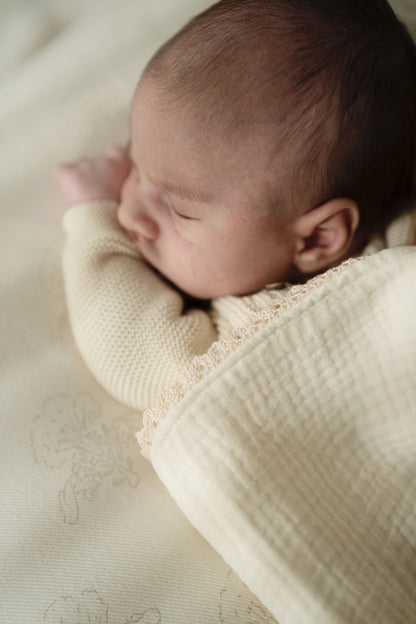 Arrullo Gasa Cruda + Rizo Bambú