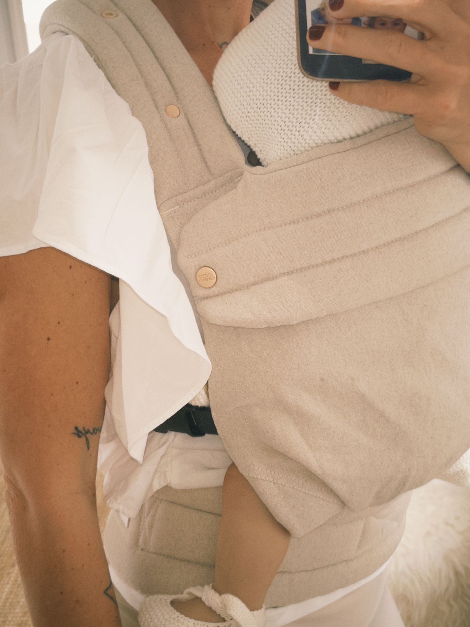 Portabebe “the linen” Mömo X Elevenmia