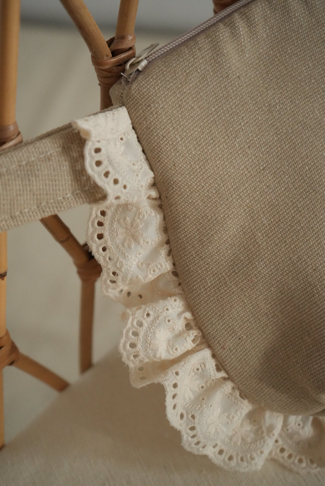 Neceser Volante Cambados + Blonda Beige