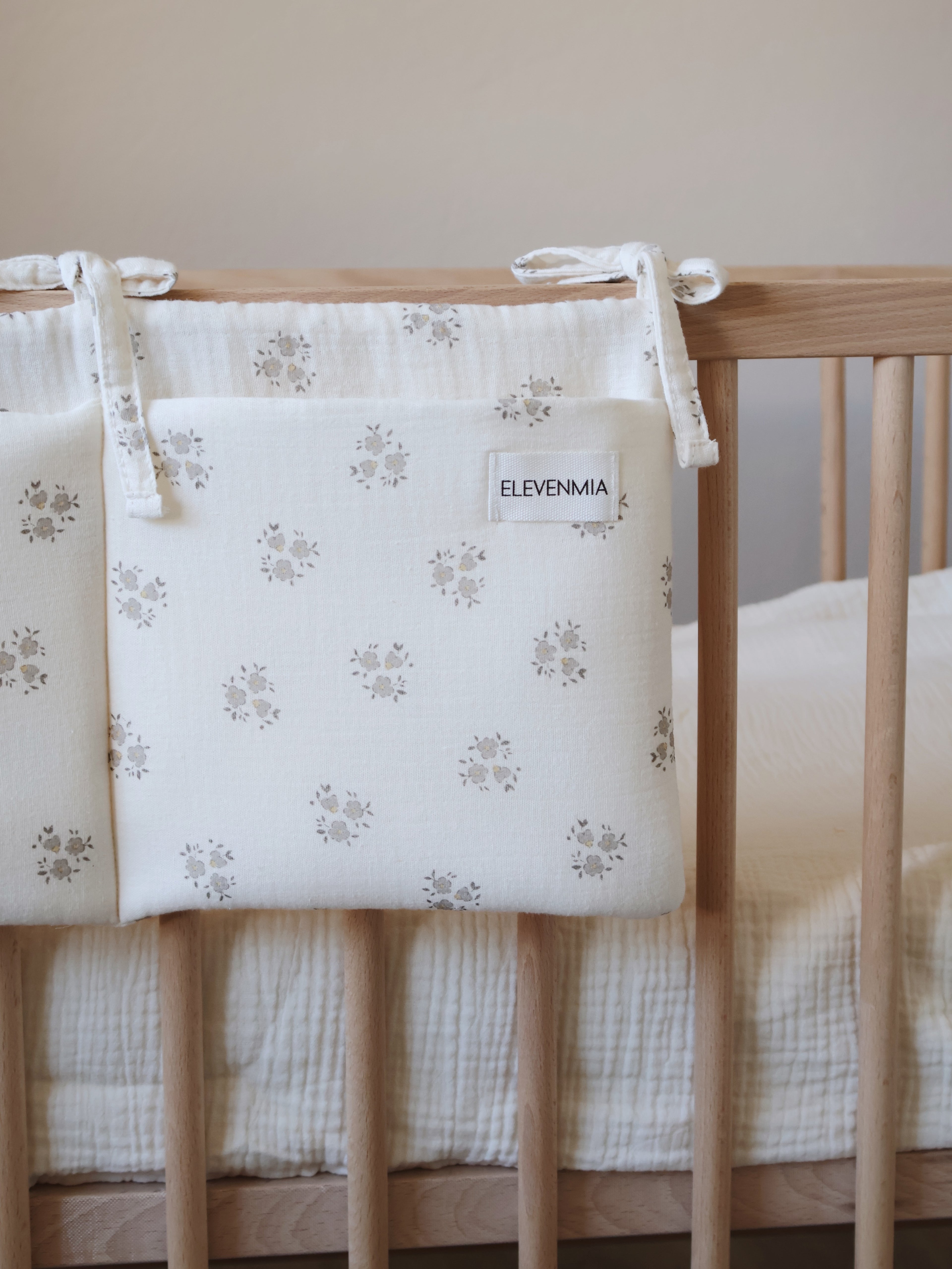 Organizador de cuna Sia Gris