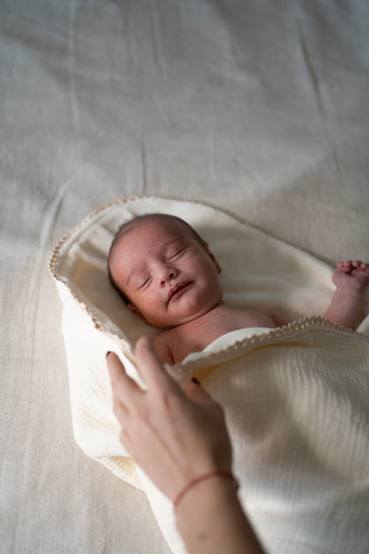 Arrullo Gasa Cruda + Rizo Bambú