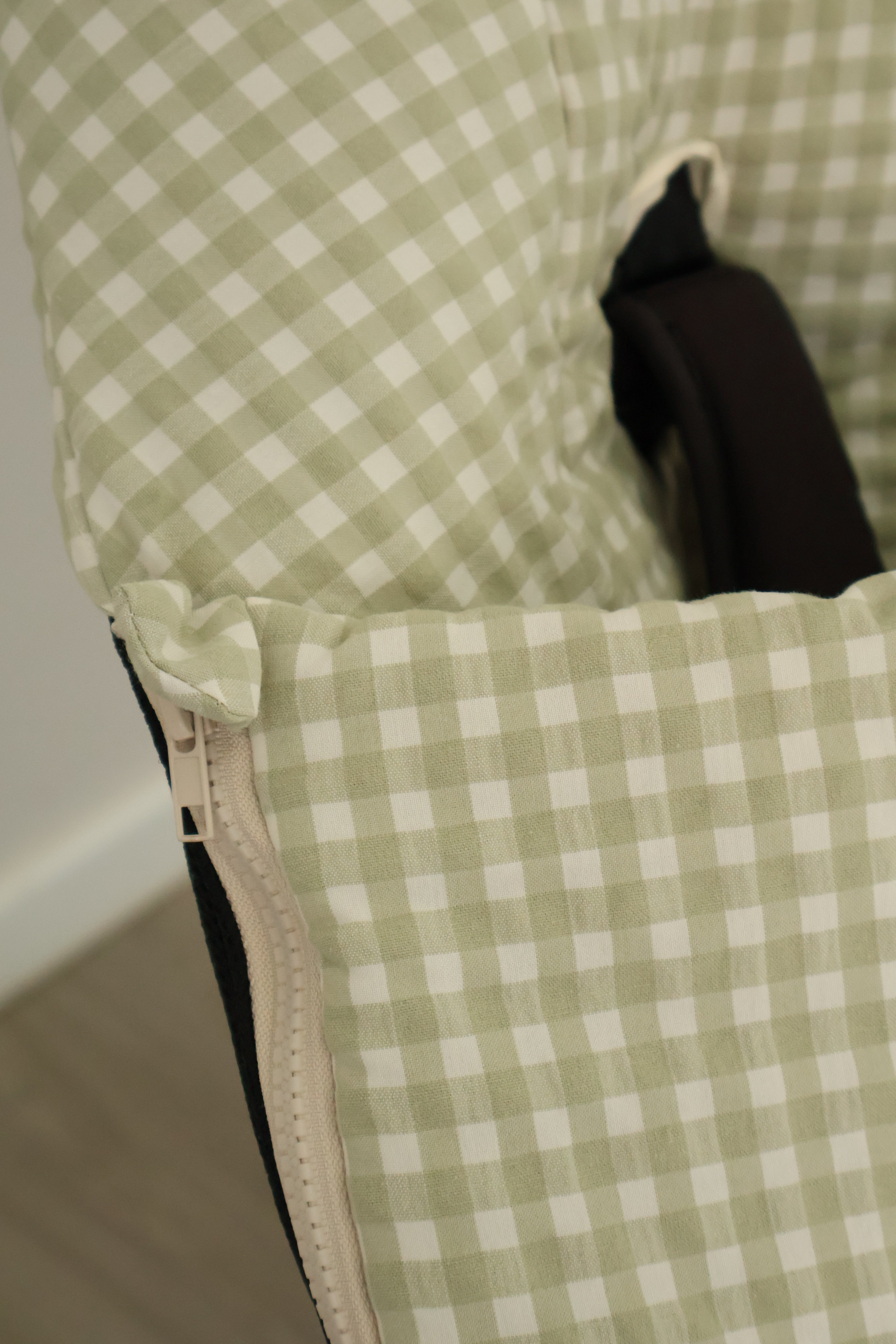 Sac poussette Vichy Matcha