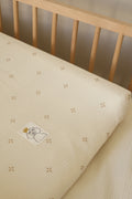 Housse de matelas à langer rectangulaire en gaze Dahlia