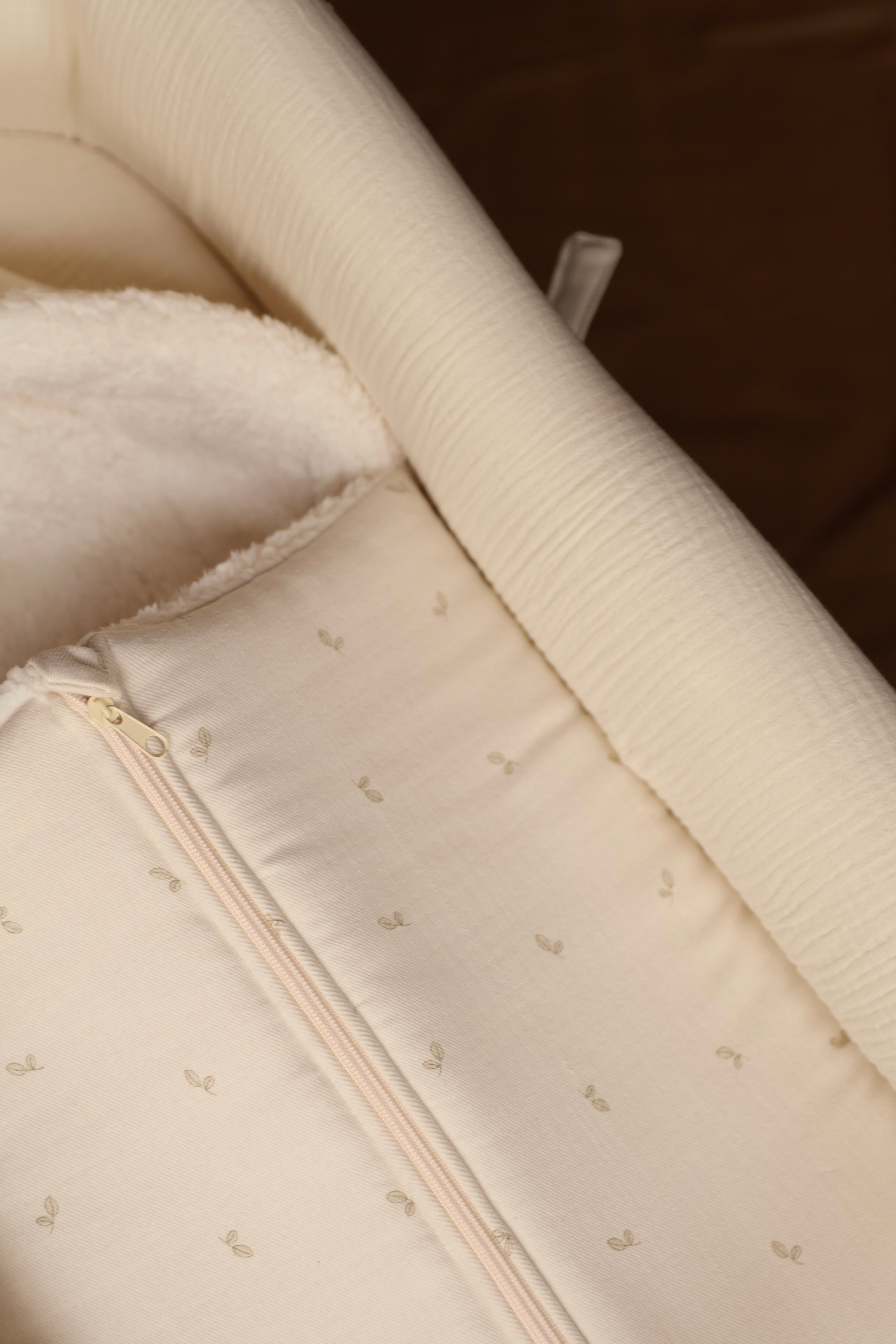 Saco Capazo Cello Oliva + Borreguito