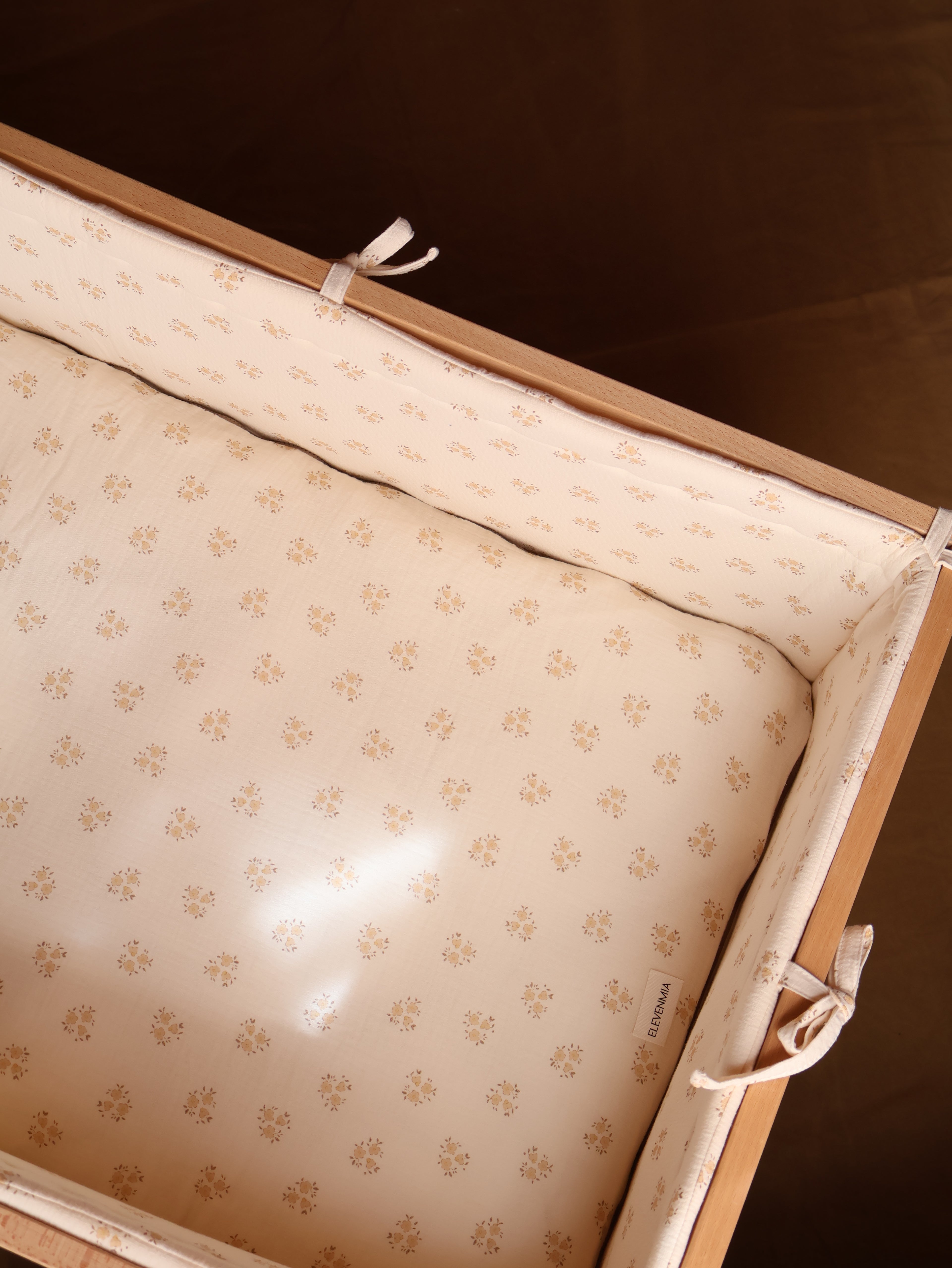 Sac à fond de berceau 60 x 120 Gaze Sia Sand