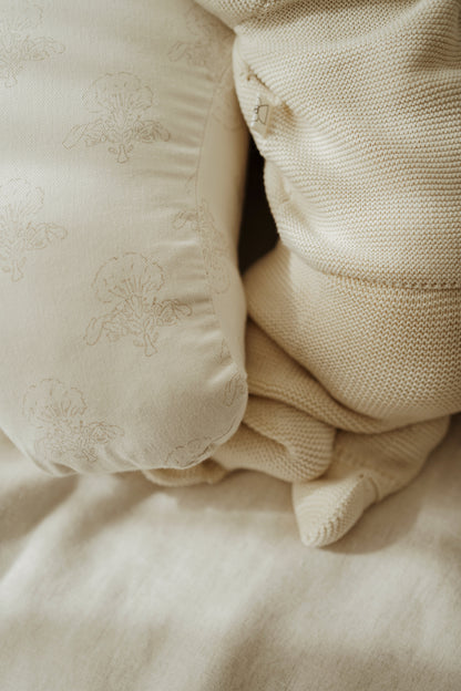 Conjunto Punto Tricot Beige