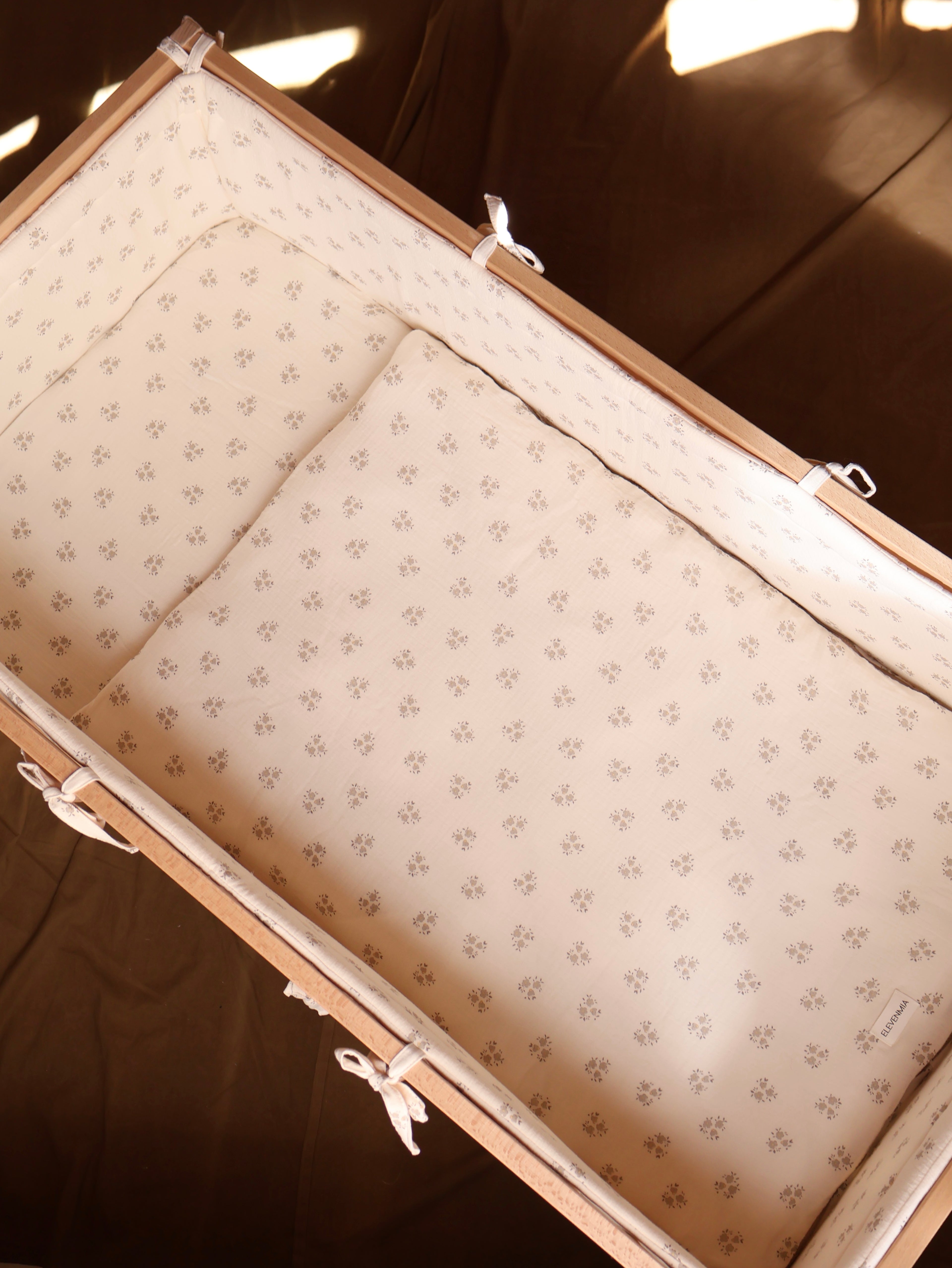 Sac de couchage 60 x 120 en gaze Sia Gris