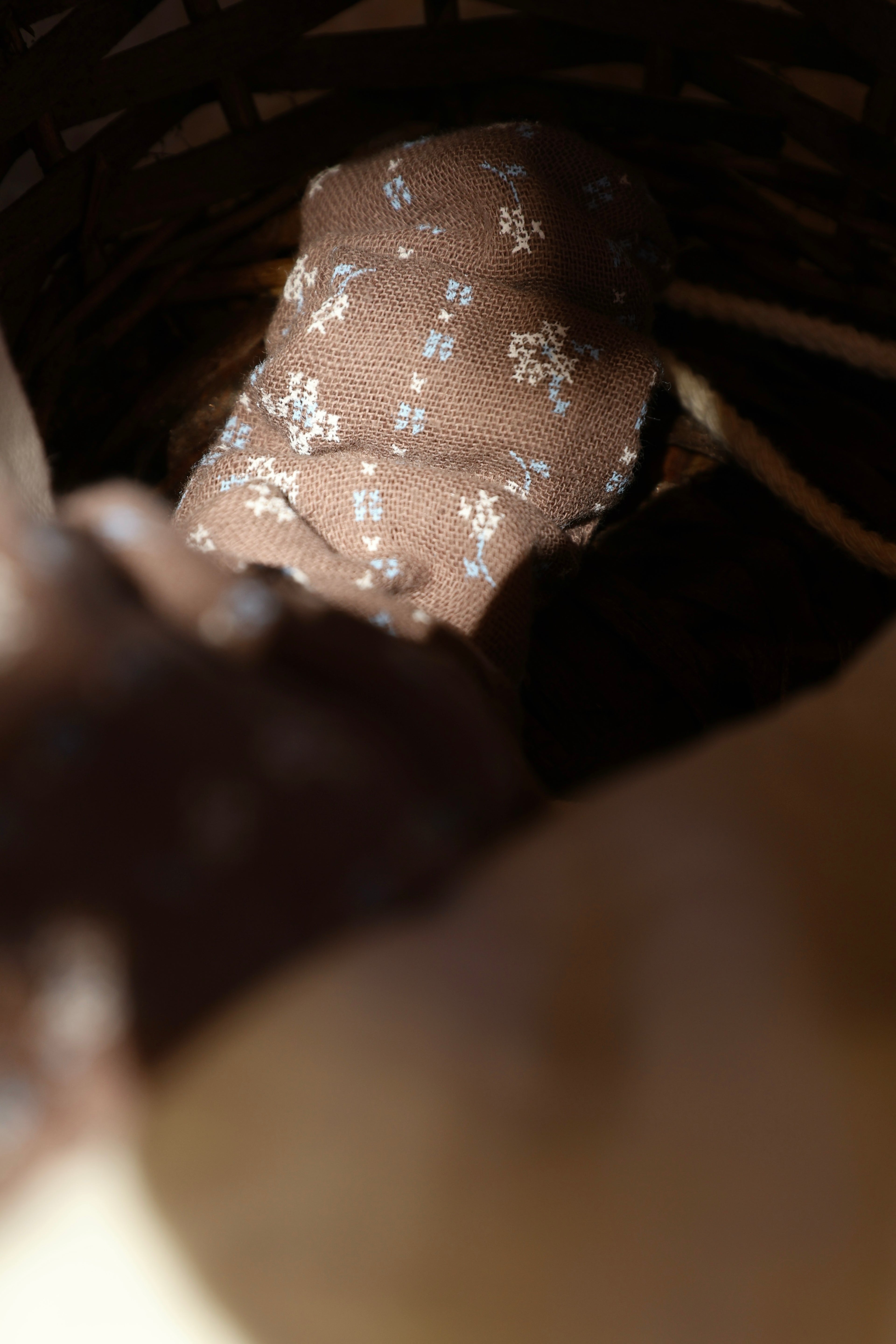 Chupetero Fruncido Etnic Chocolate