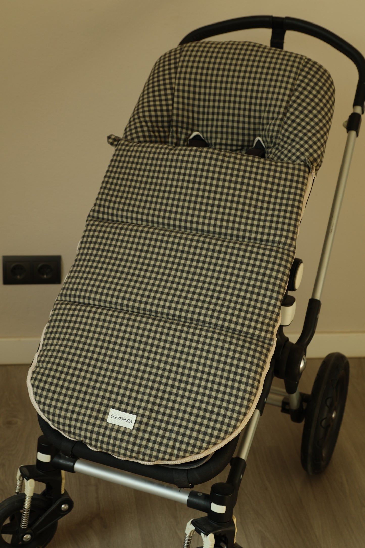 Saco Silla Cochecito Vichy Verde Militar