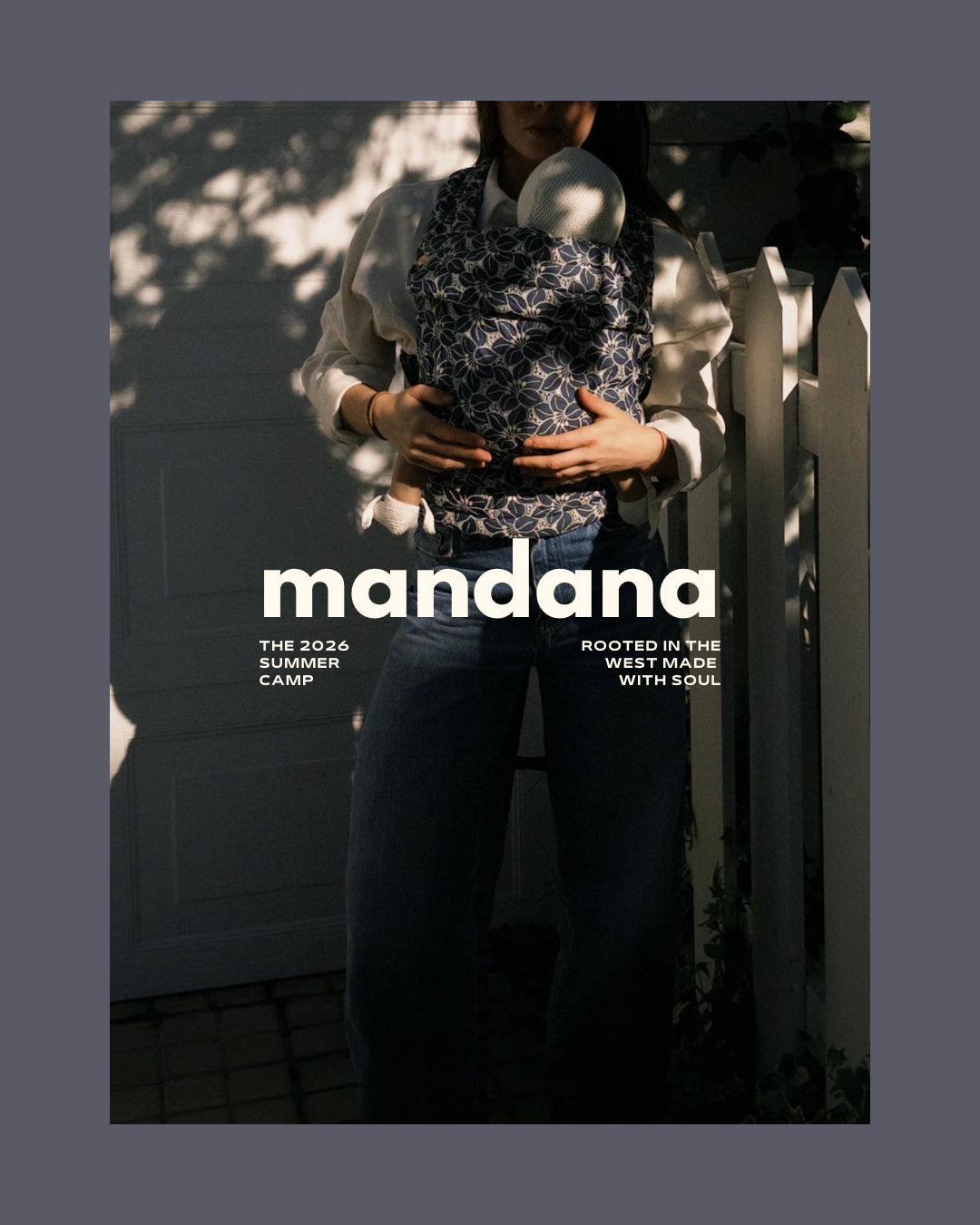 Portabebe “Apron Flower” Mömo X Elevenmia