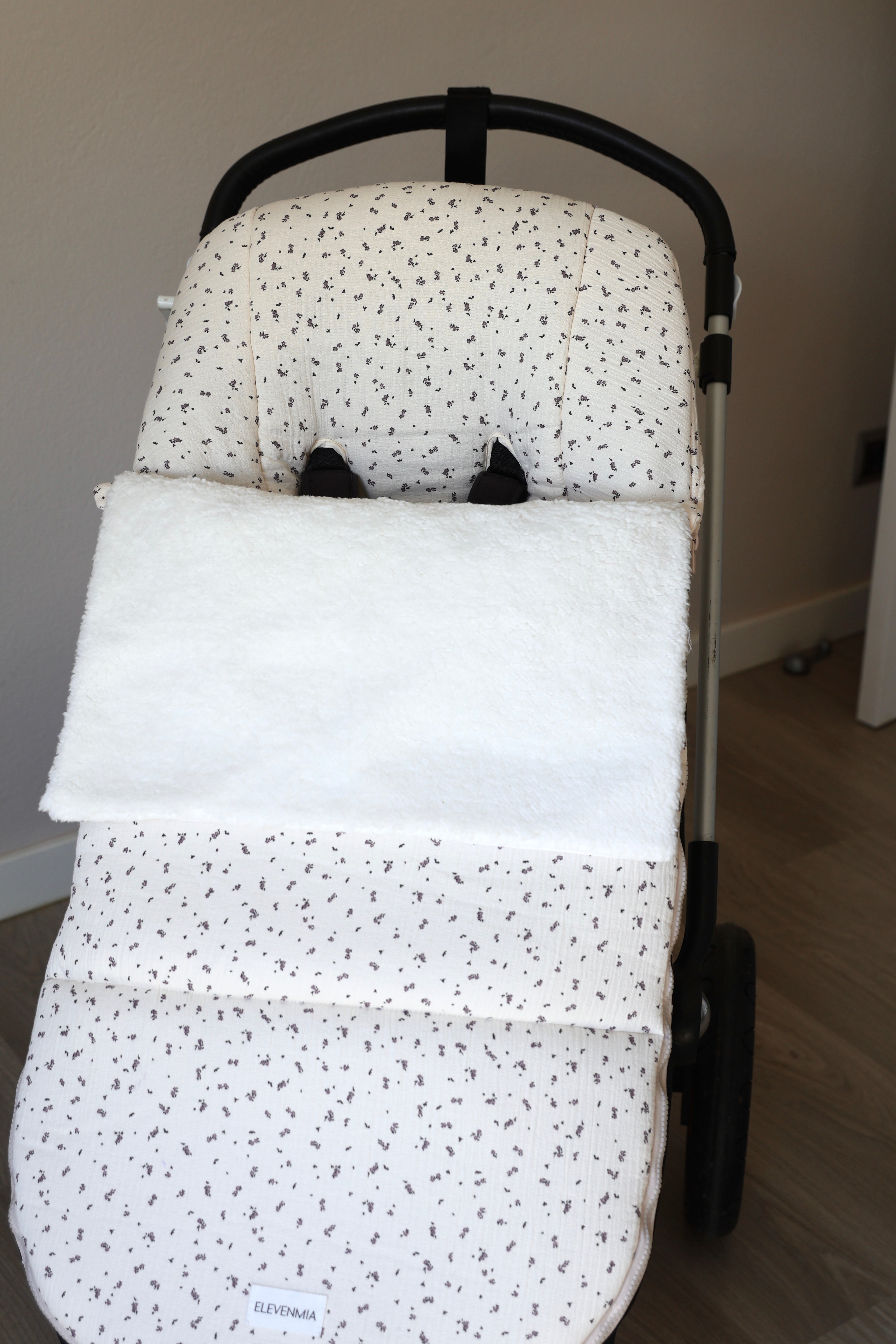 Sac imprimé pour poussette double