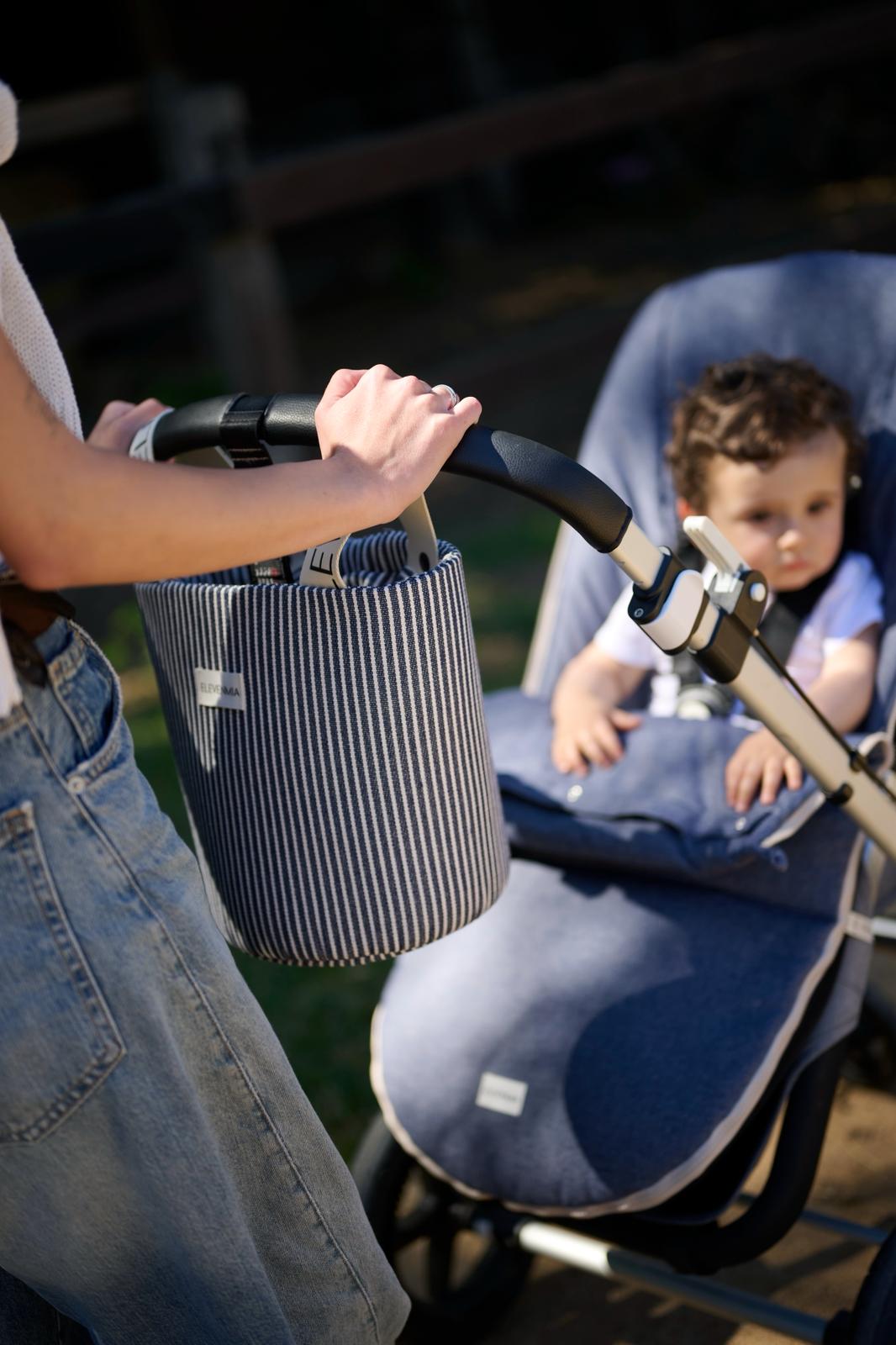 Bolso Mandana Apron Stripe Jean