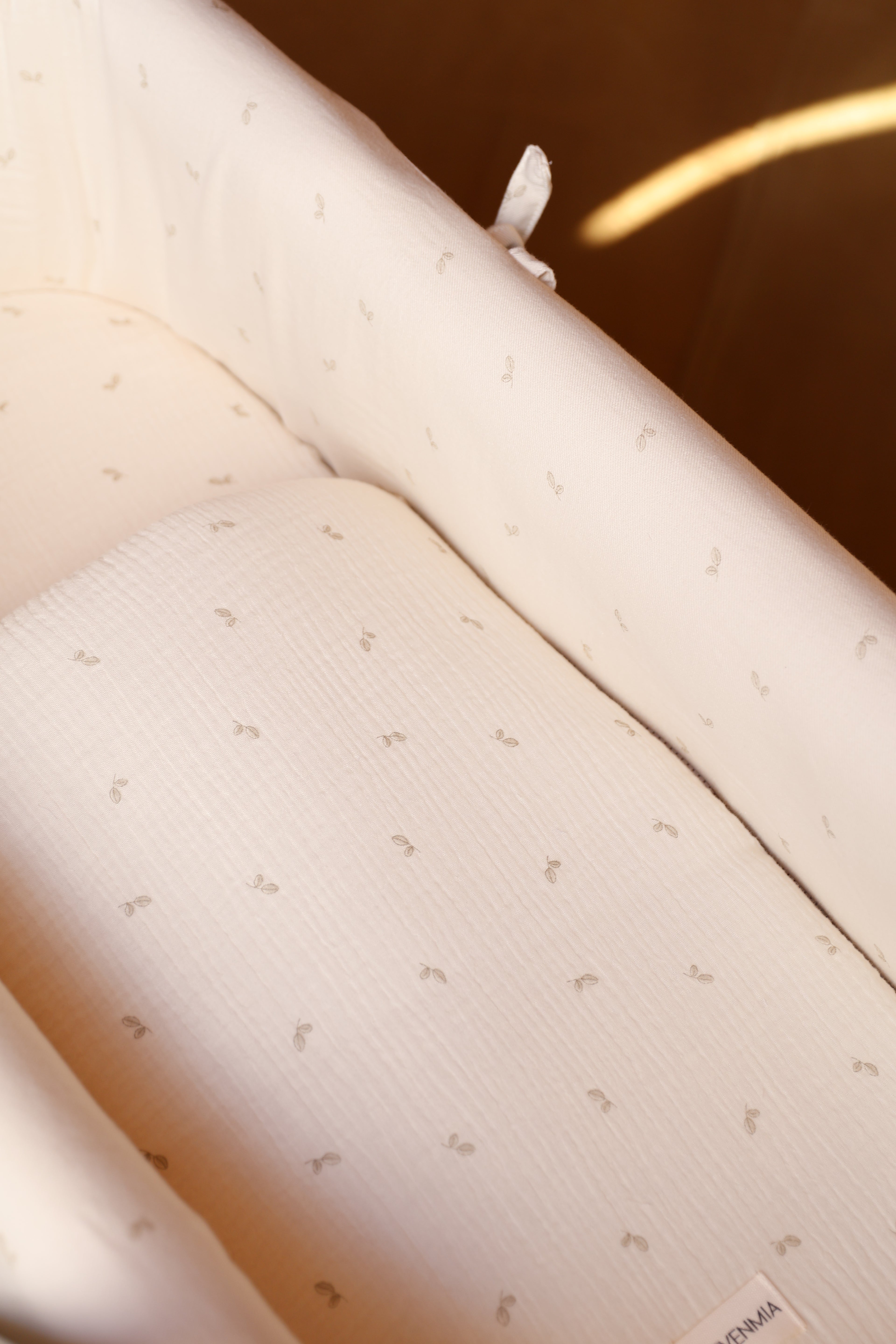 Saco Bajera Cochecito Gasa Oliva