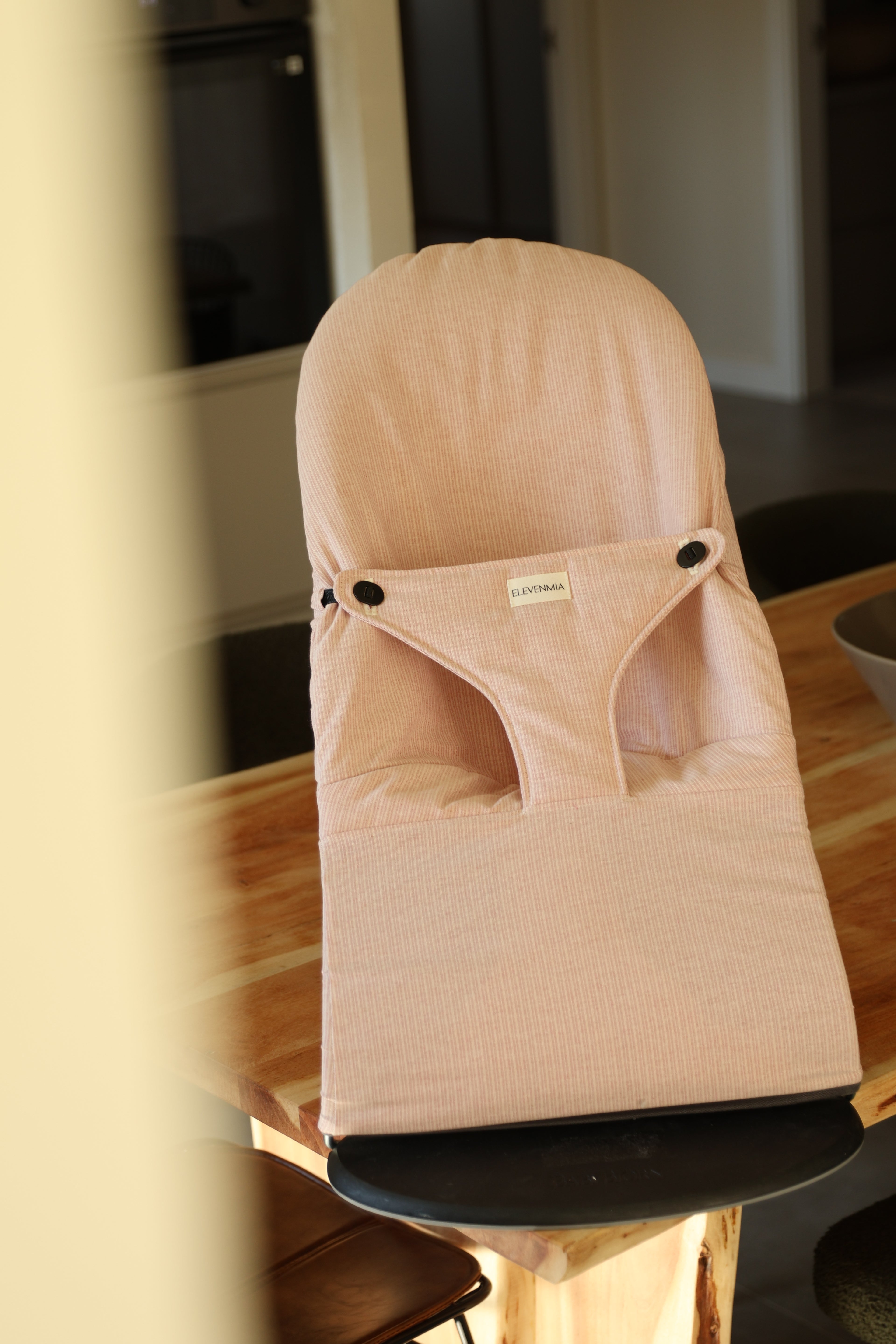 Funda Hamaca BabyJörn Mini Stripe Rosa