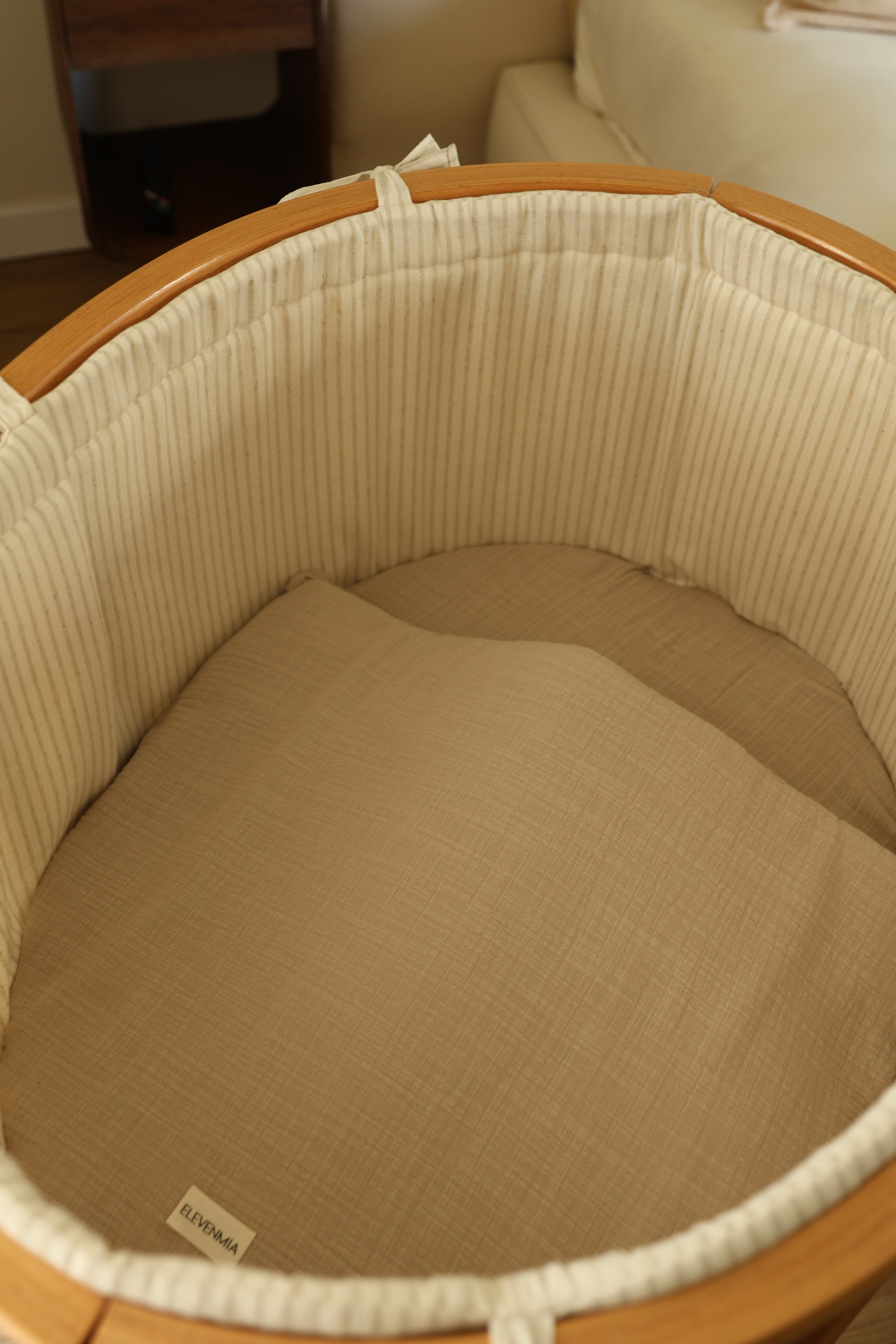 Saco Bajera de MINI CUNA Stokke Gasa Rústica Arena