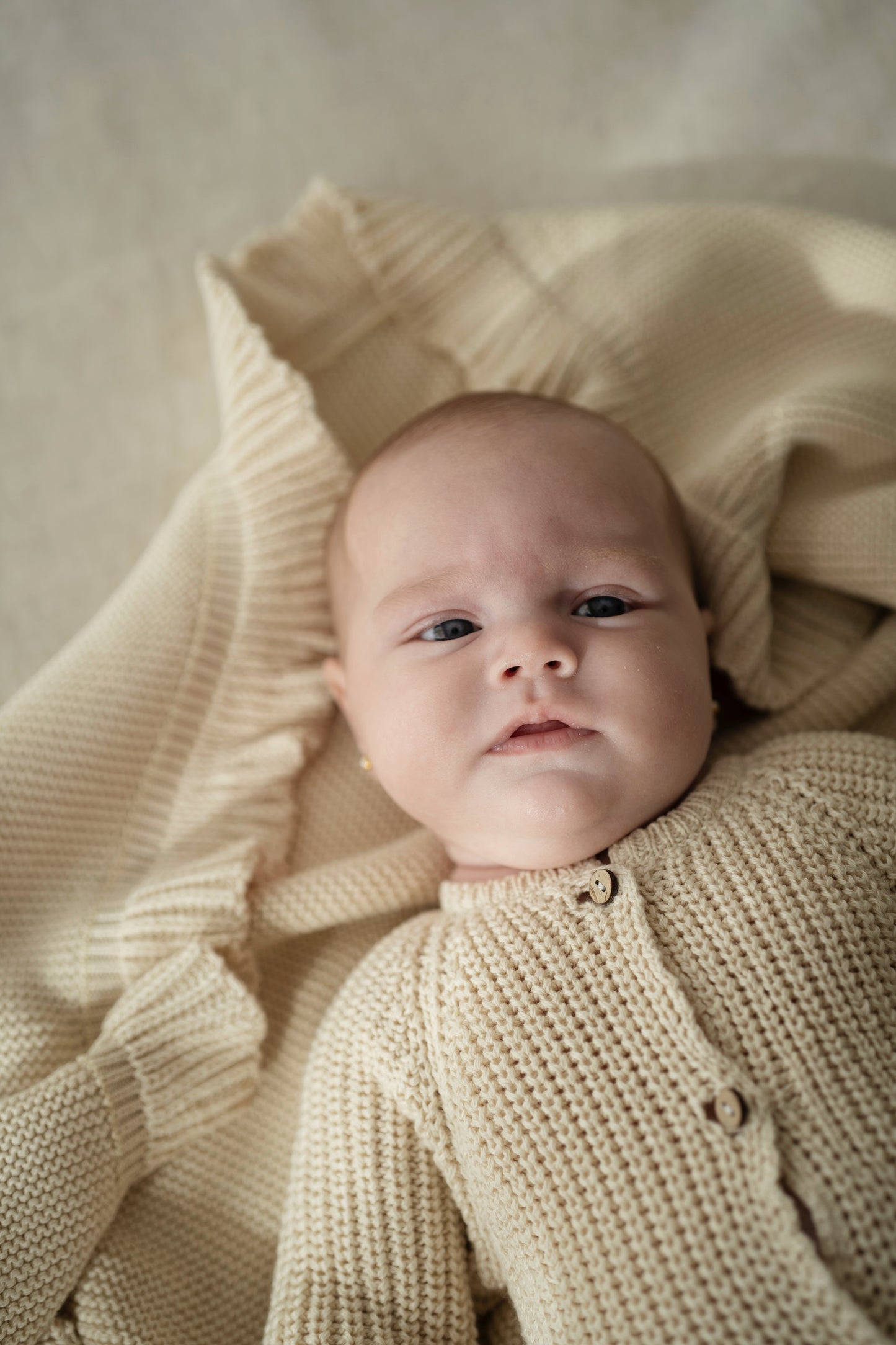 Mono Punto Tricot Beige