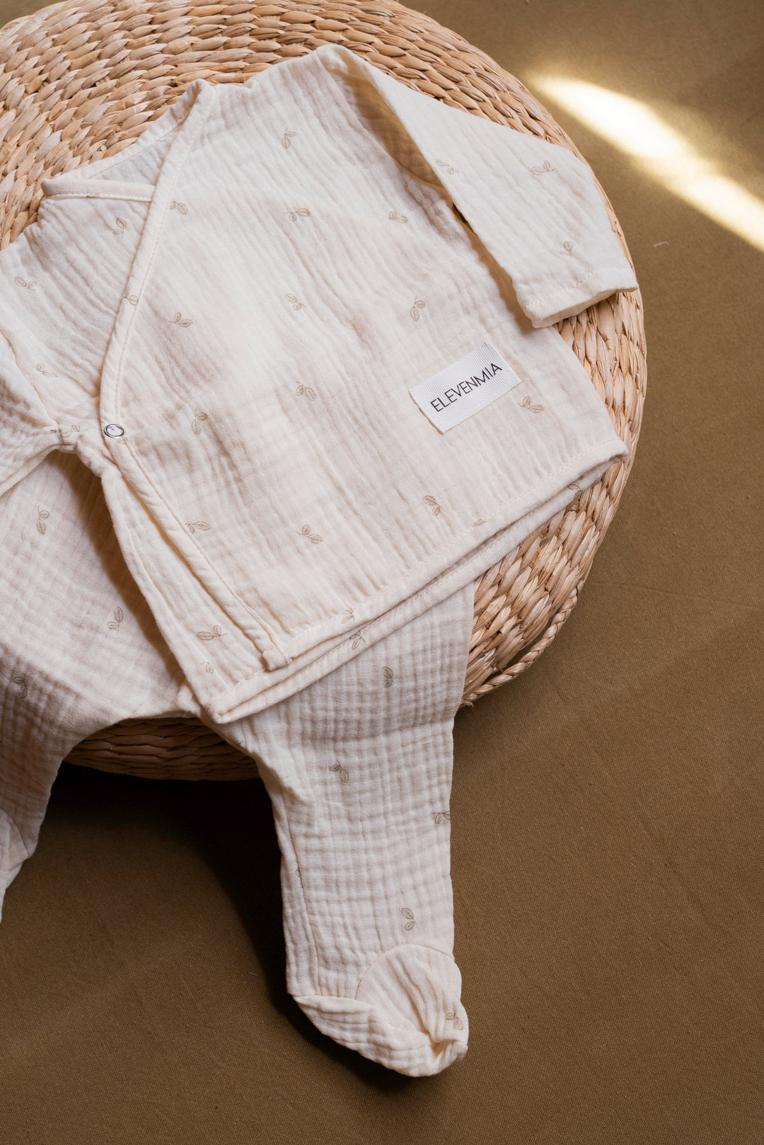 Conjunto Camisa Cruzada + Polainas Gasa Oliva