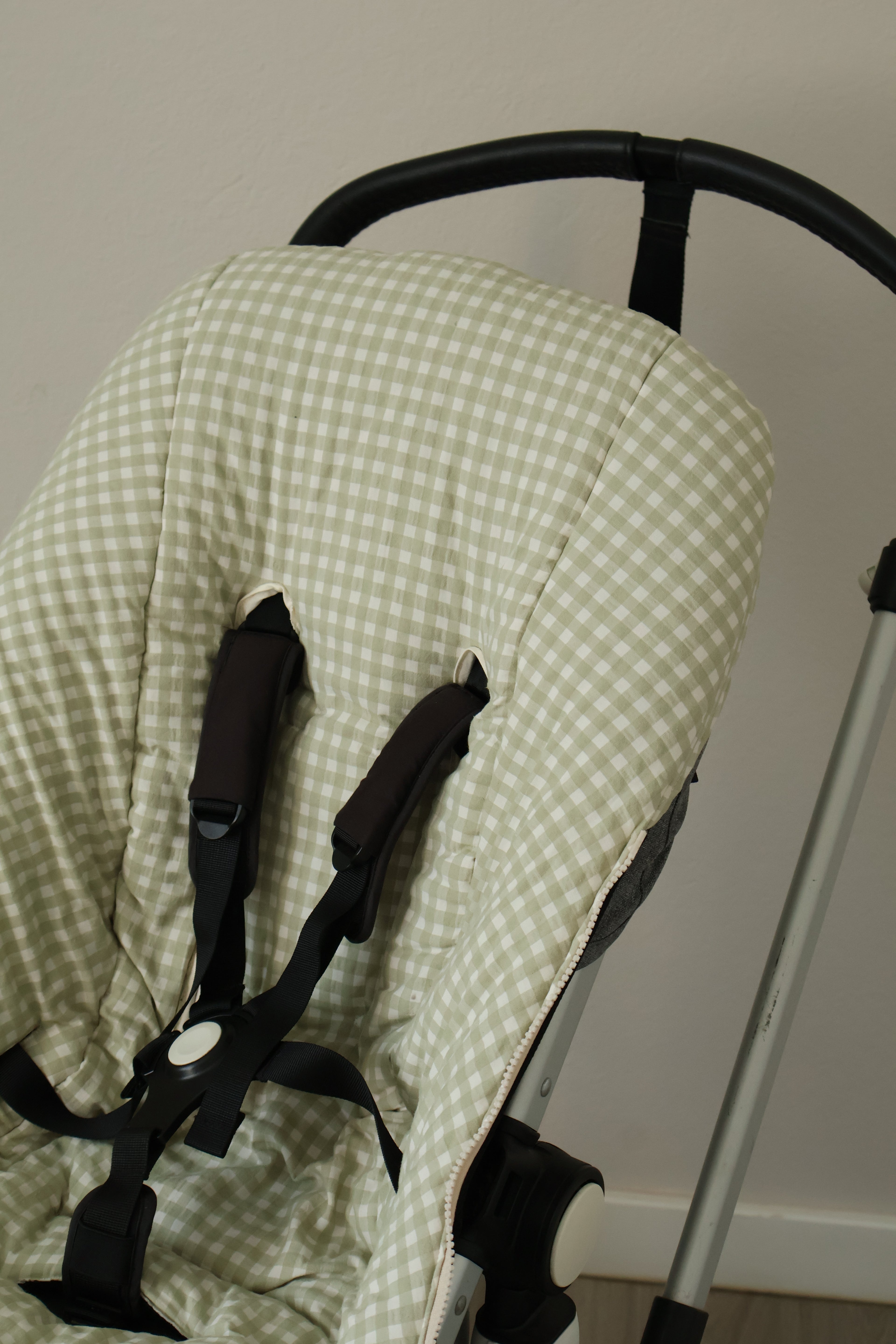 Sac poussette Vichy Matcha