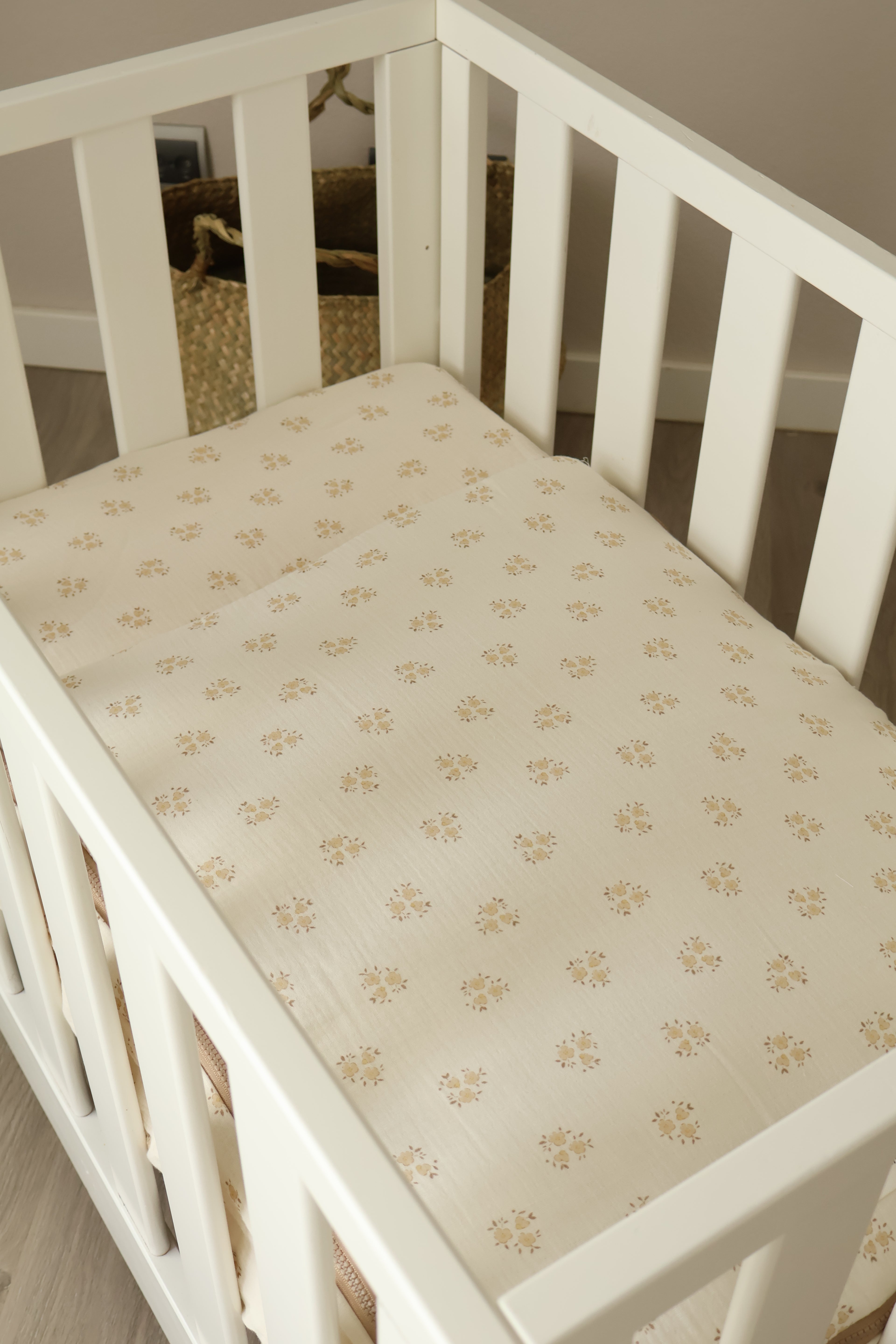 Sac de fond pour mini-berceau 80x50 Gaze Sia Sand