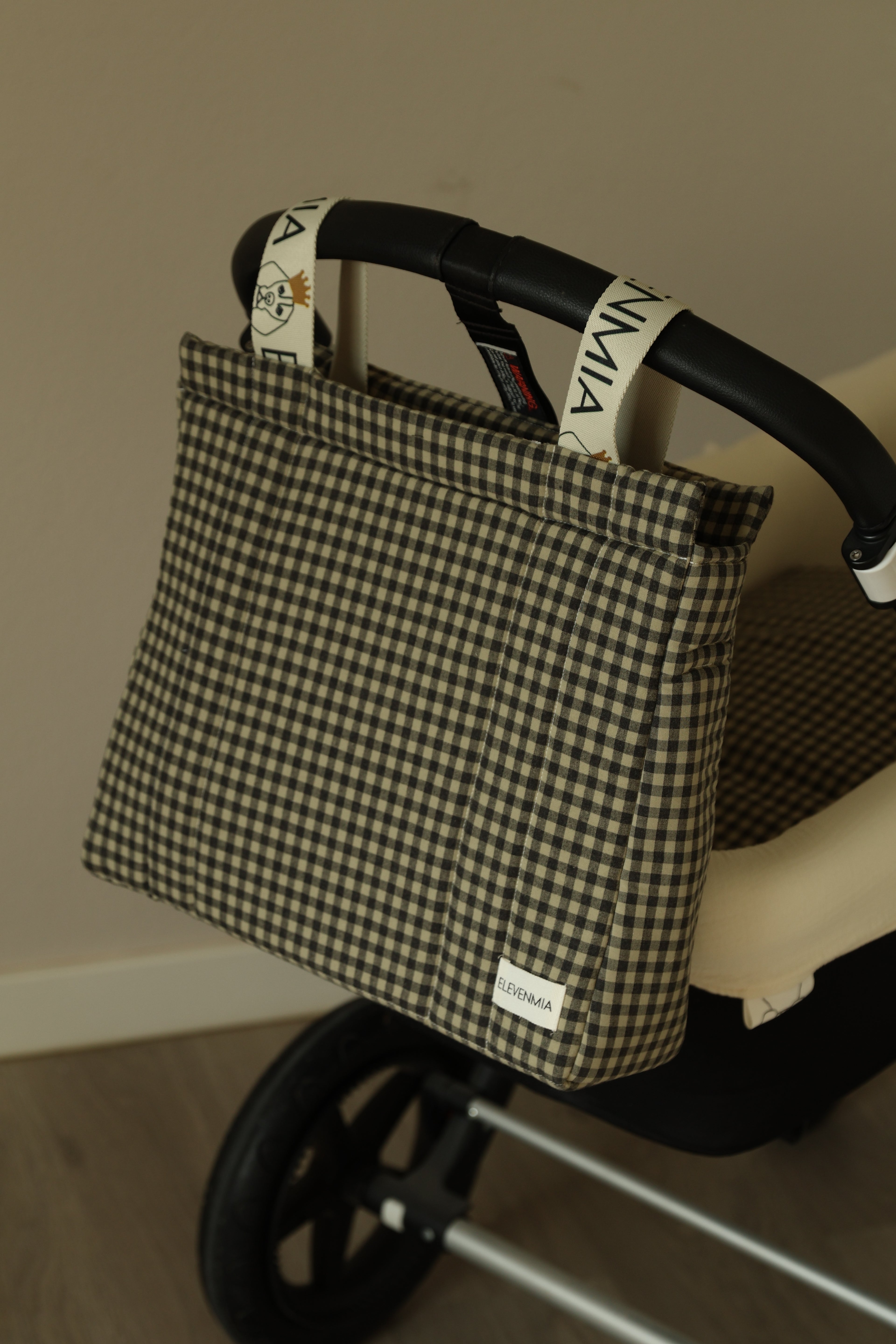 Bolso Big Vichy Verde Militar