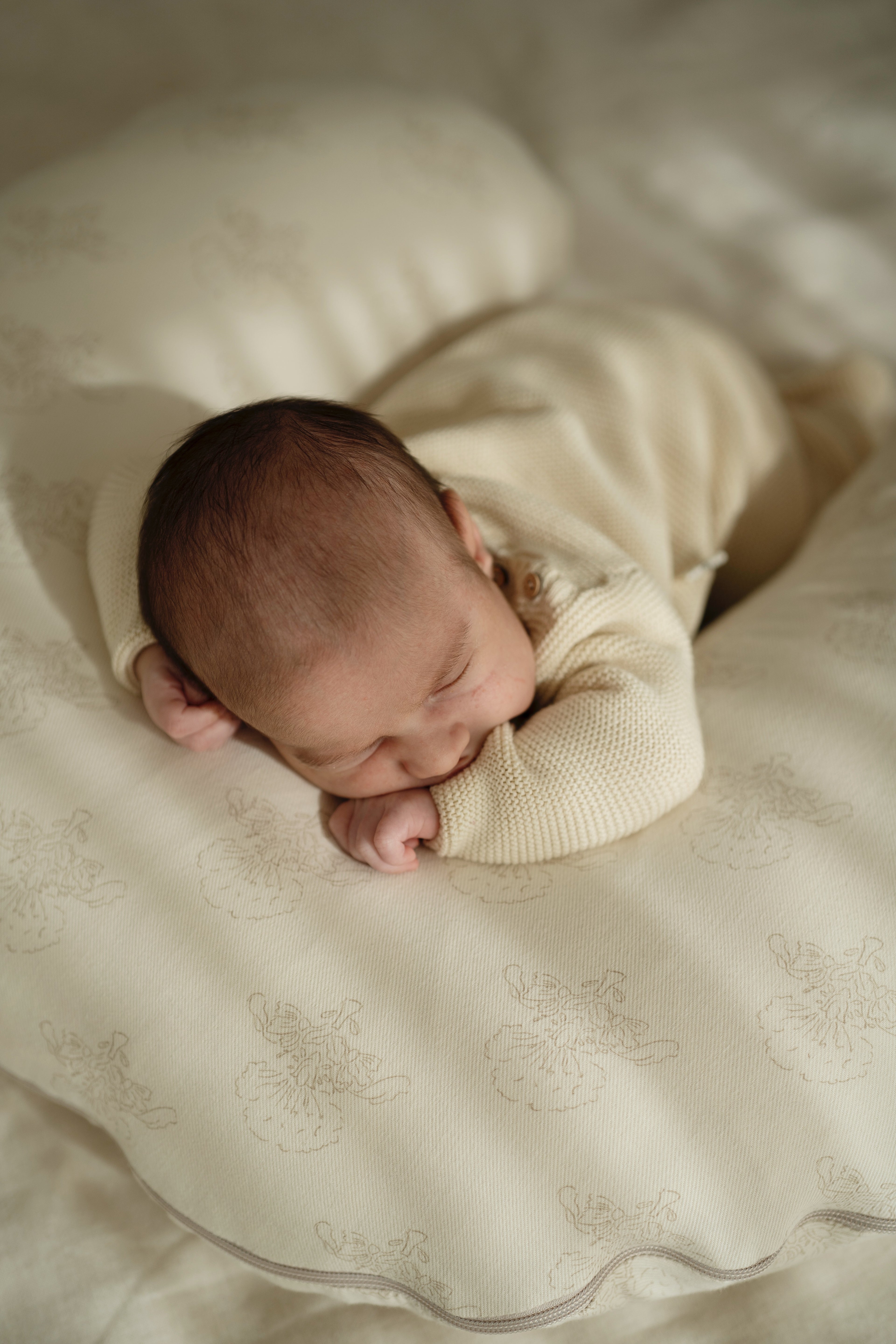 Conjunto Punto Tricot Beige