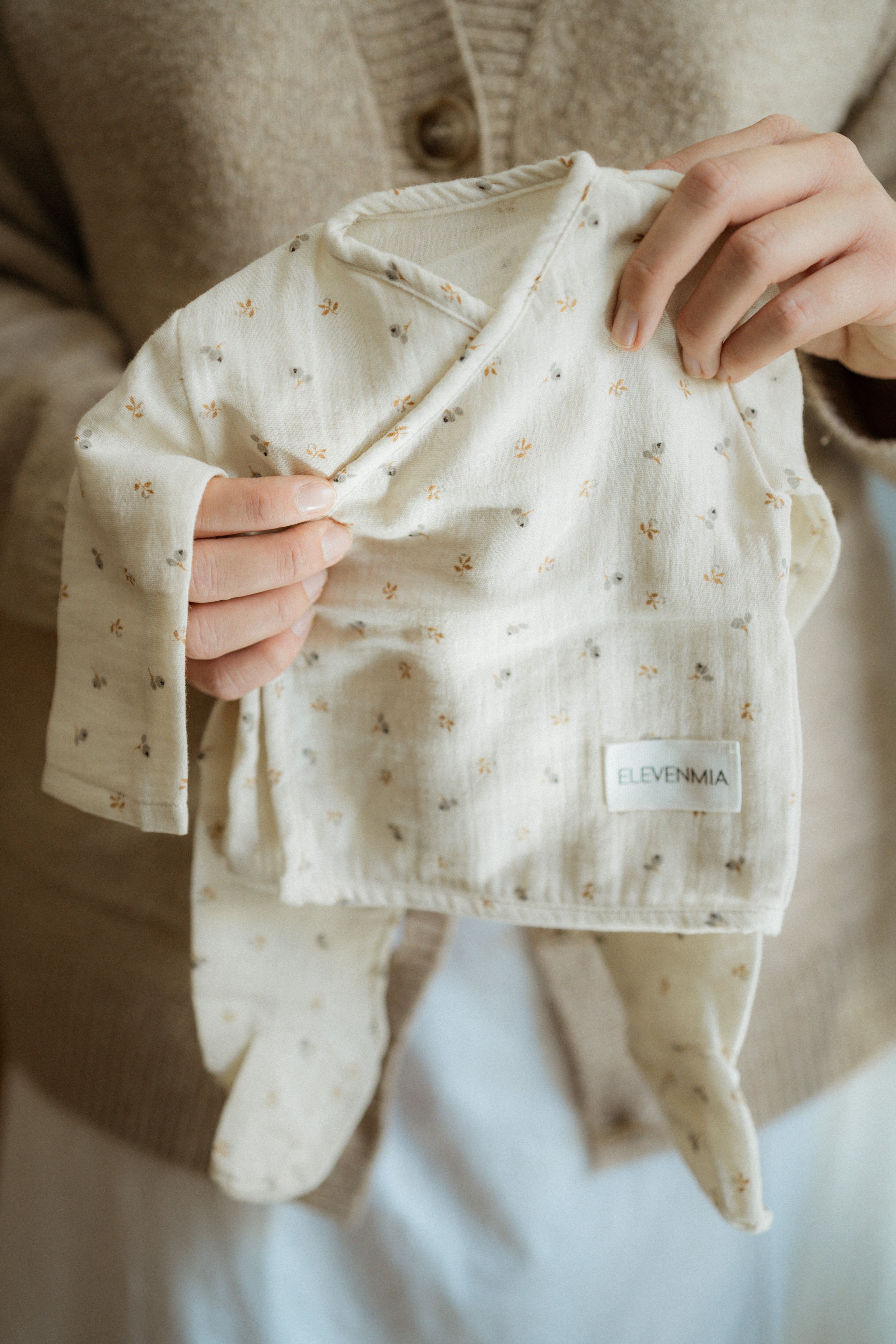 Ensemble legging en mousseline Tanit 122 + chemise portefeuille