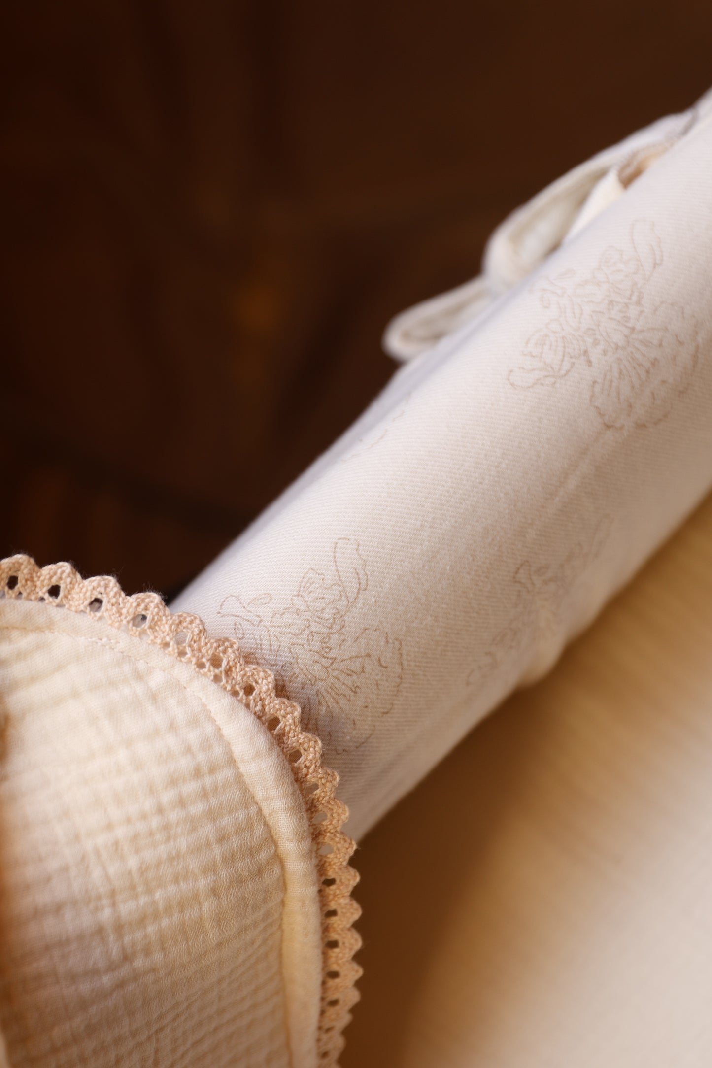 Vestidura Cochecito René + Gasa Cruda Reversible