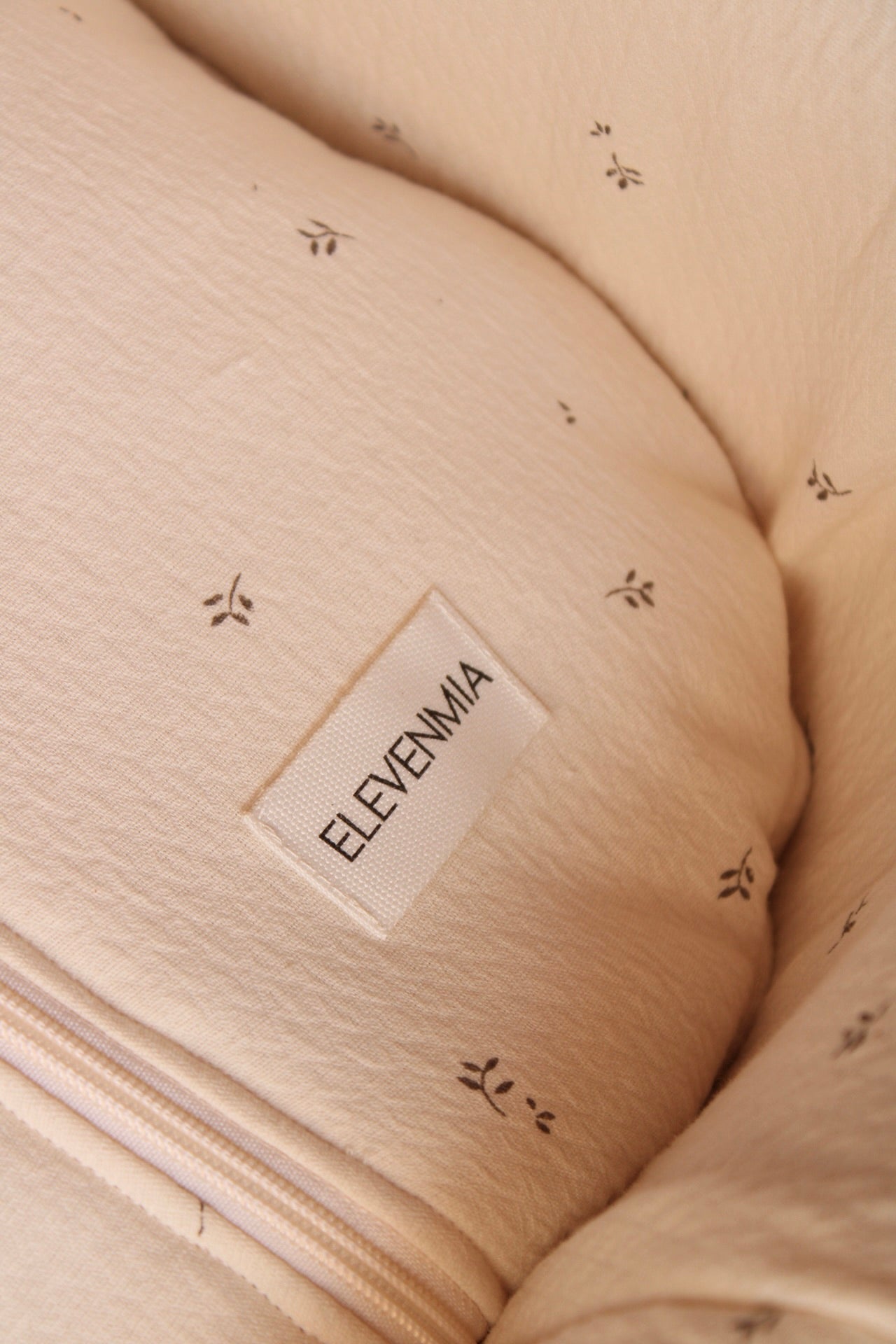 Saco Capazo Nature Estampado + Borreguito