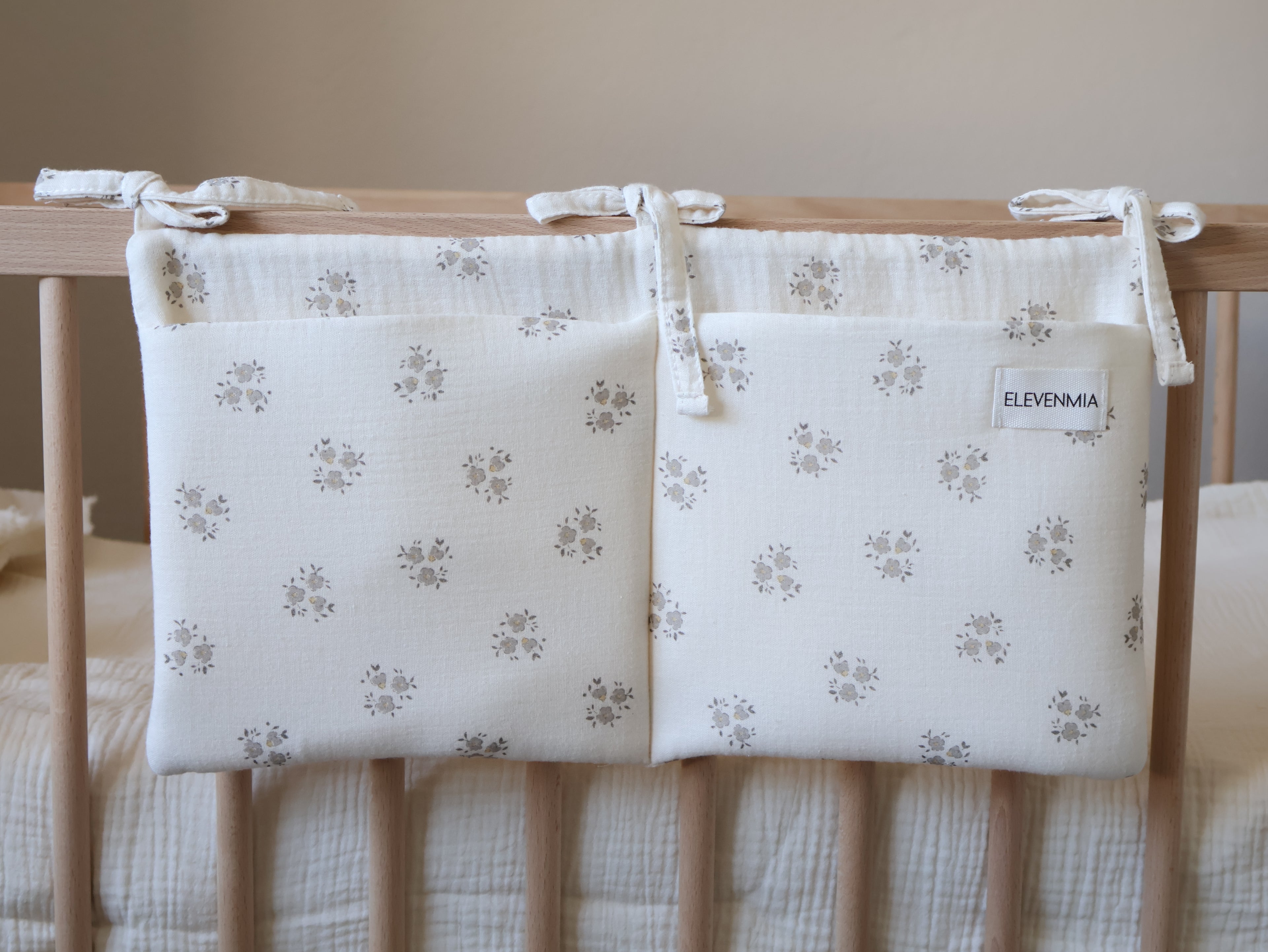 Organizador de cuna Sia Gris