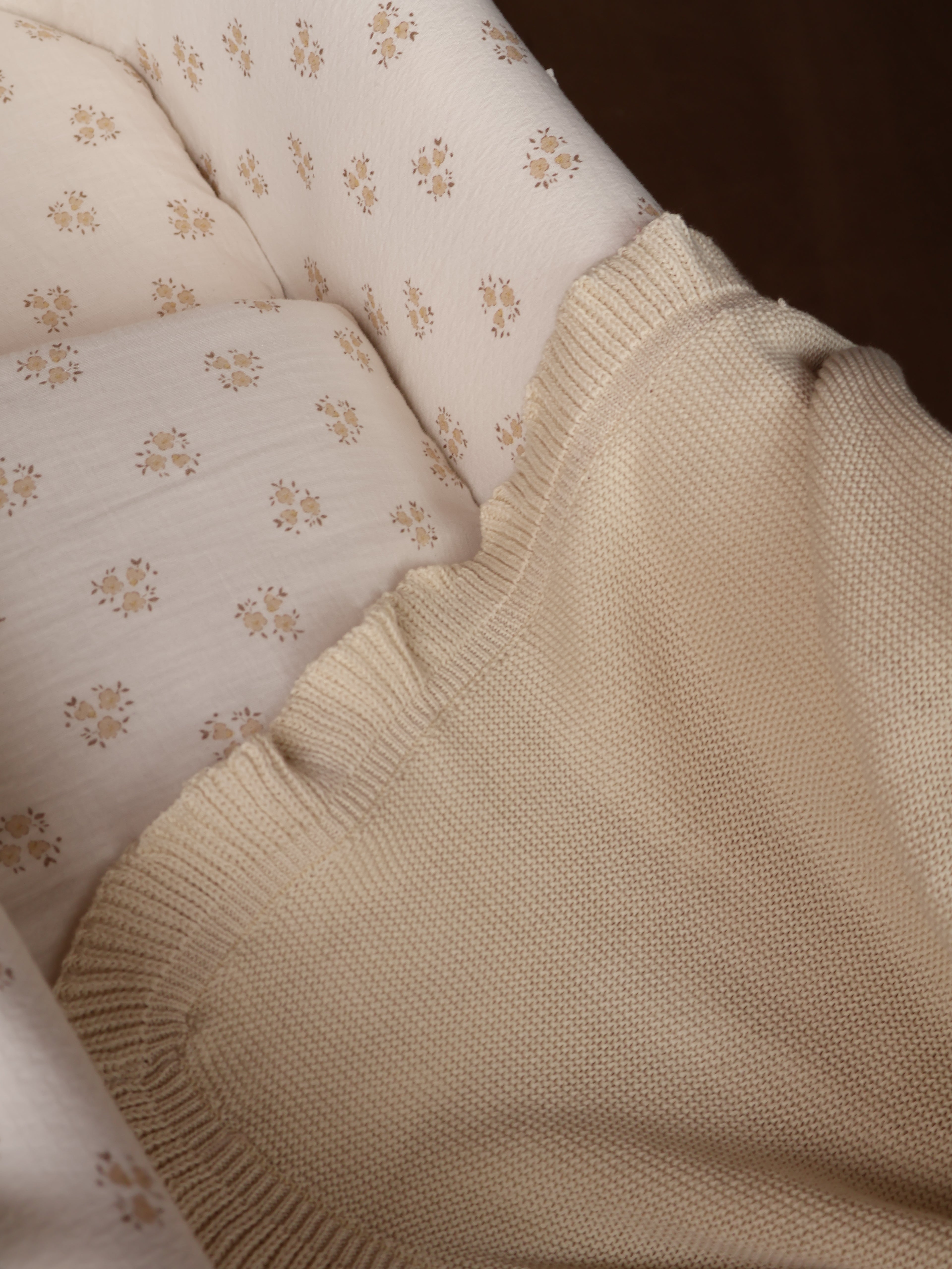 Sac de fond de poussette en gaze de sable Sia