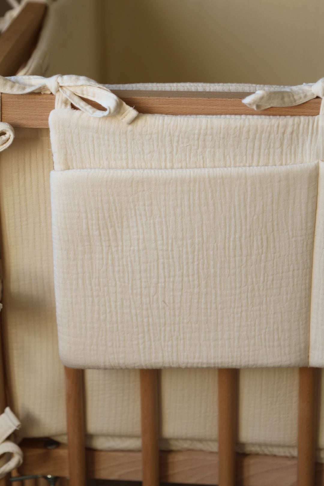 Organizador de cuna Gasa Cruda