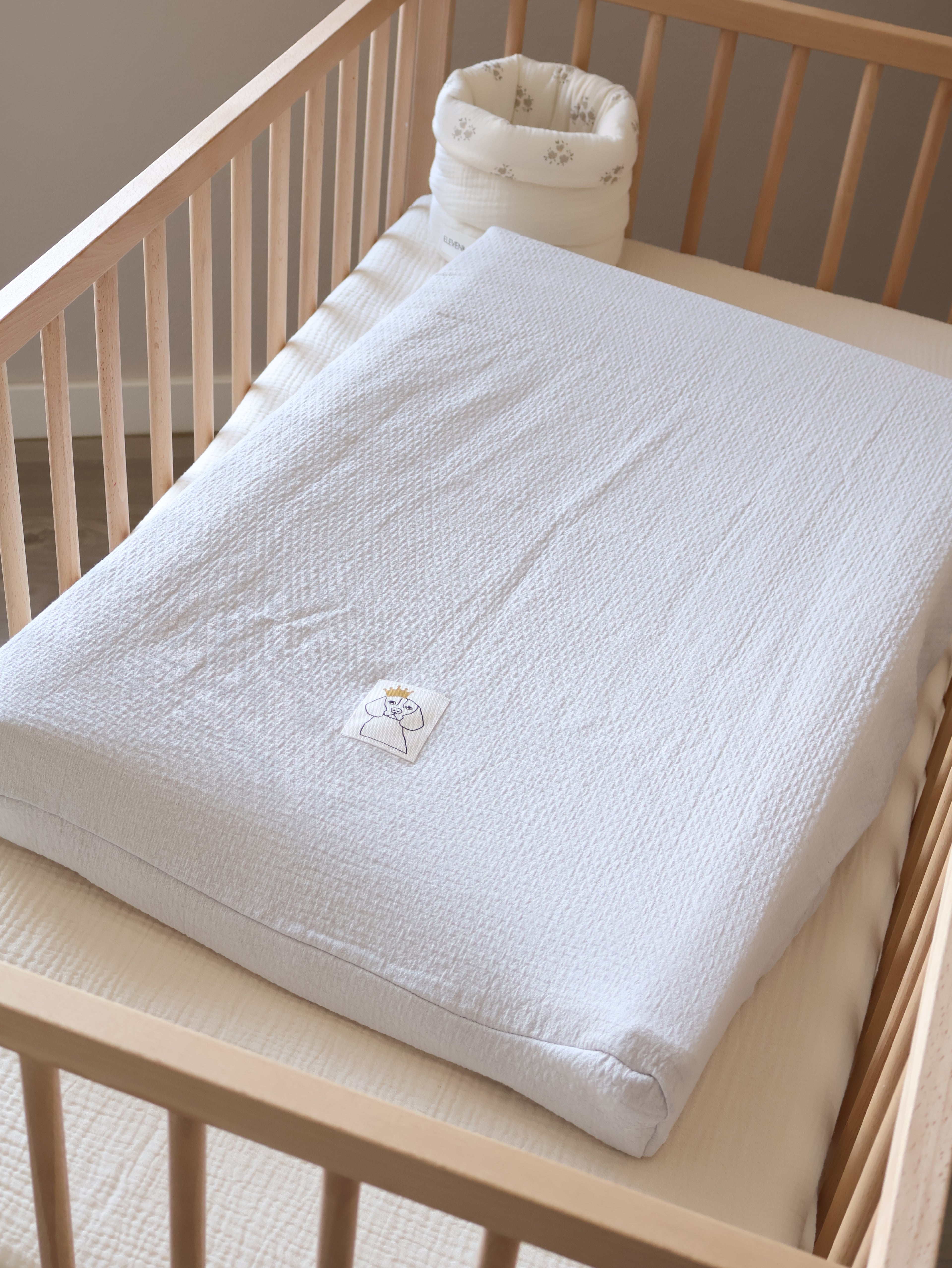 Housse de matelas à langer Dolby Gray