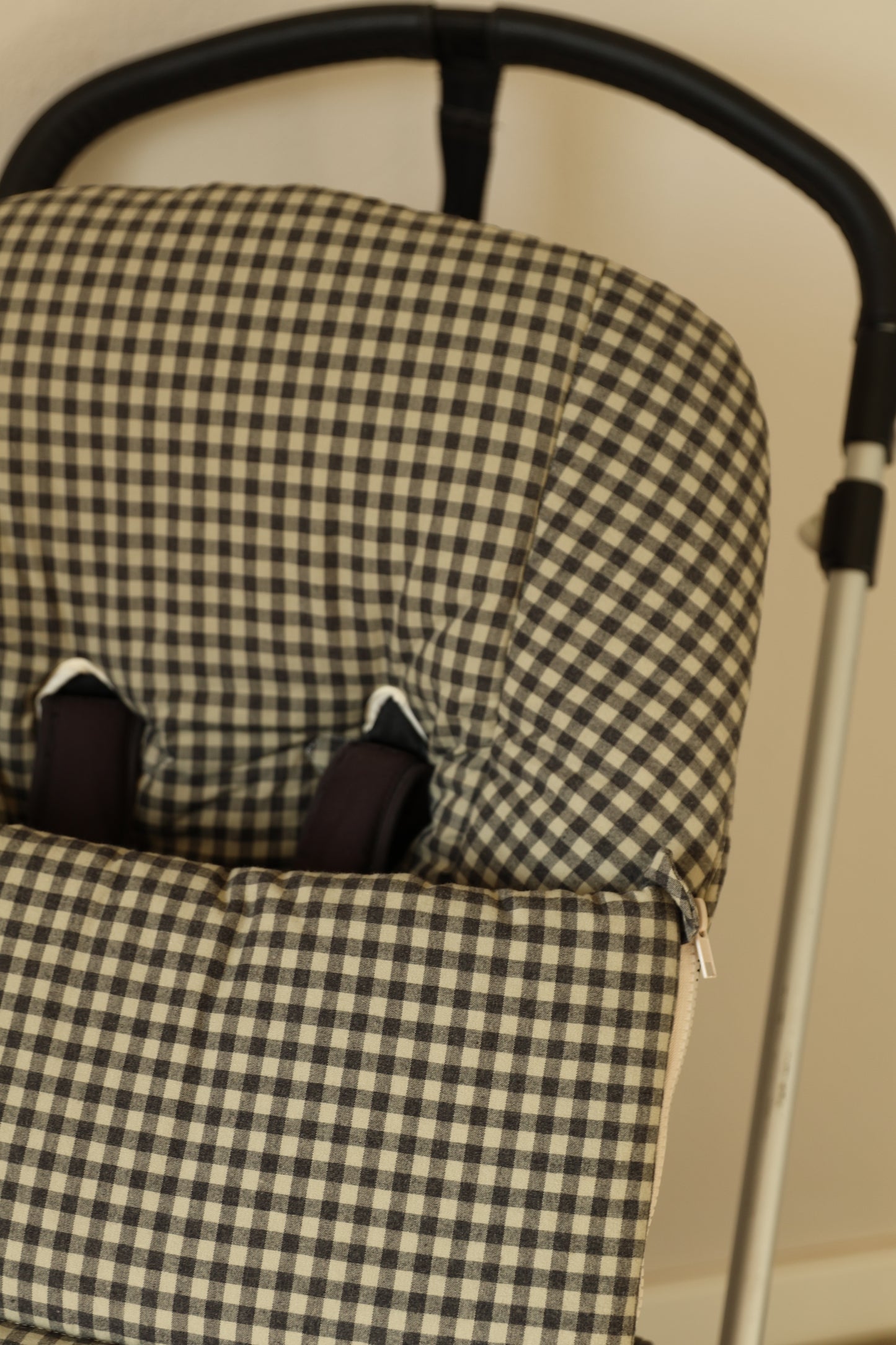 Saco Silla Cochecito Vichy Verde Militar