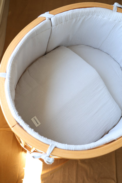 Saco Bajera de MINI CUNA Stokke Gasa Gris