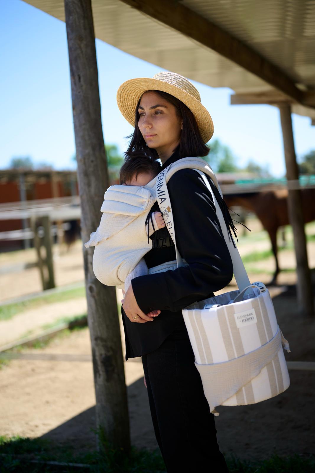 Bolso Mandana Mömo x Elevenmia Stripe XL Arena