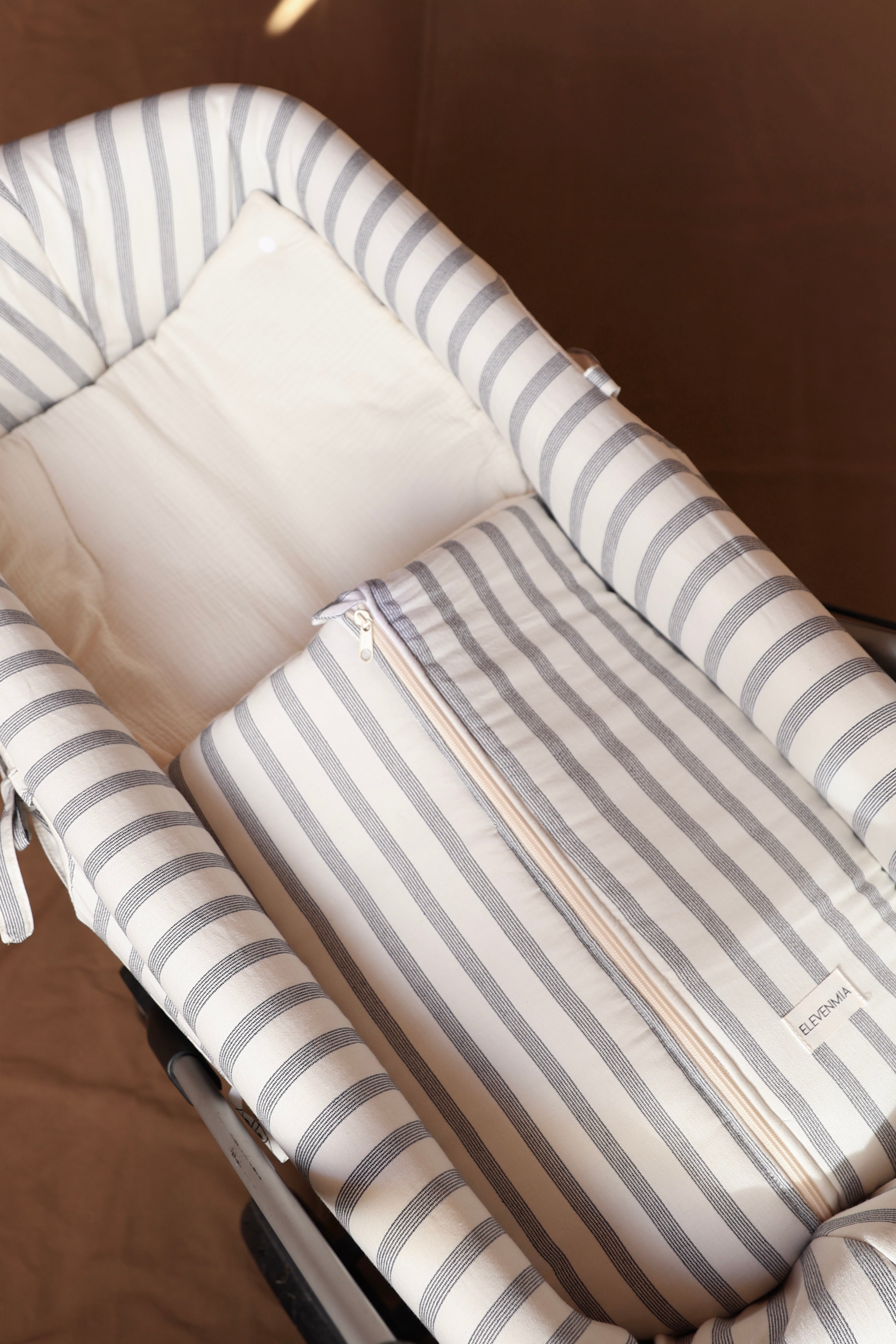 Vestidura Cochecito Menorca + Gasa Cruda Reversible