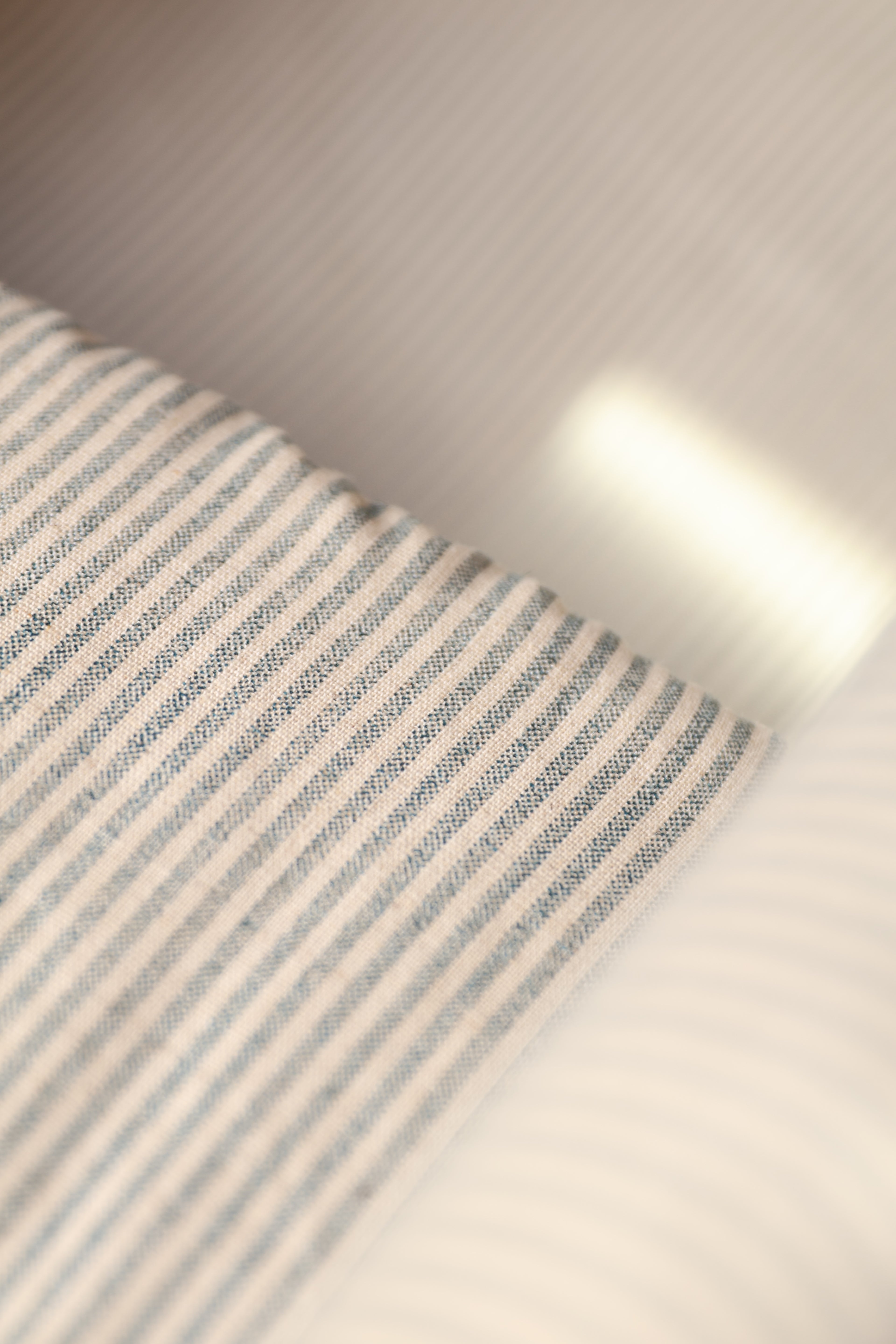 Vestidura Cochecito Cotolino Azul + Gasa Cruda Reversible