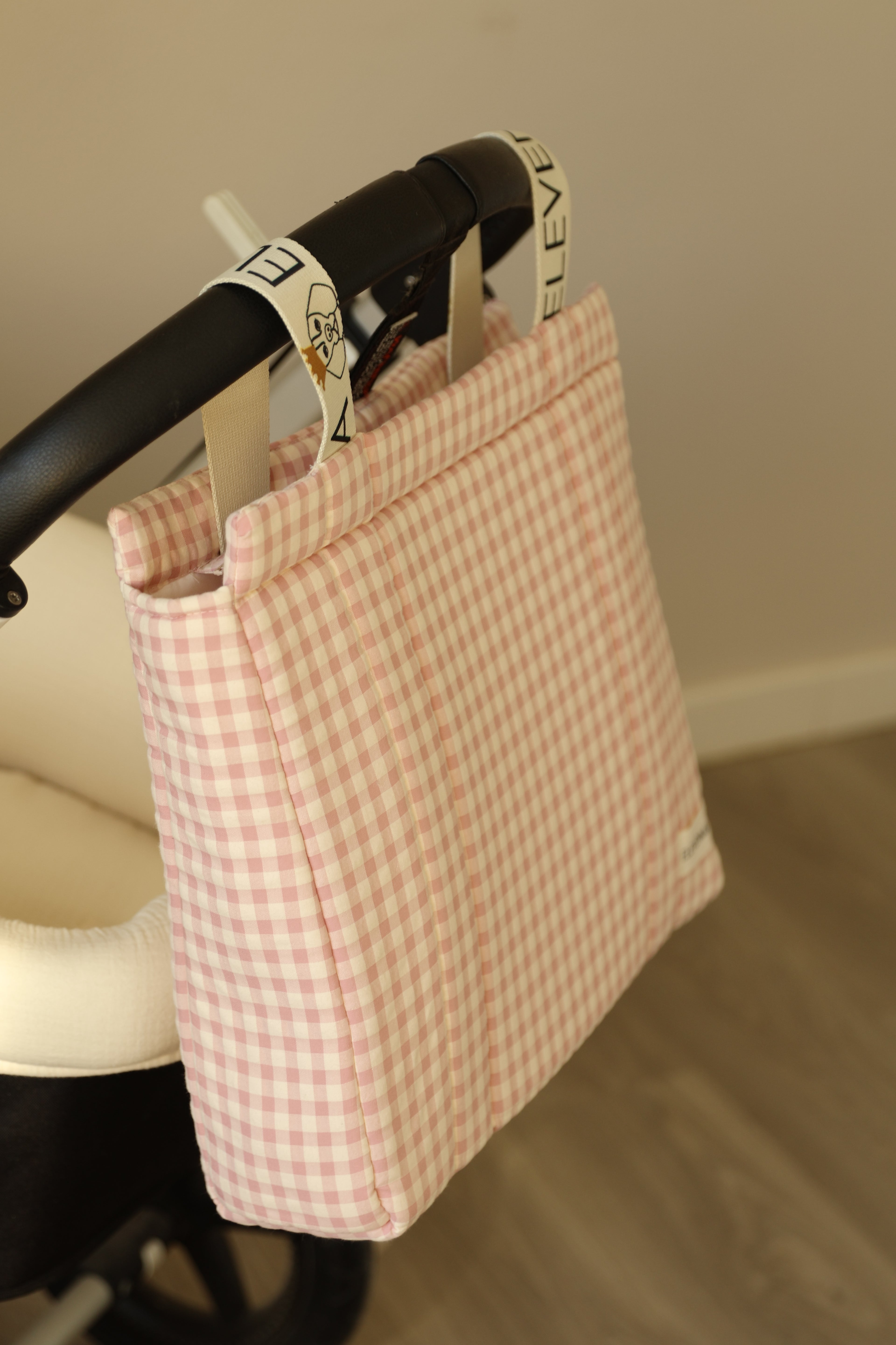 Grand sac rose Vichy