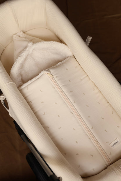 Saco Capazo Cello Oliva + Borreguito