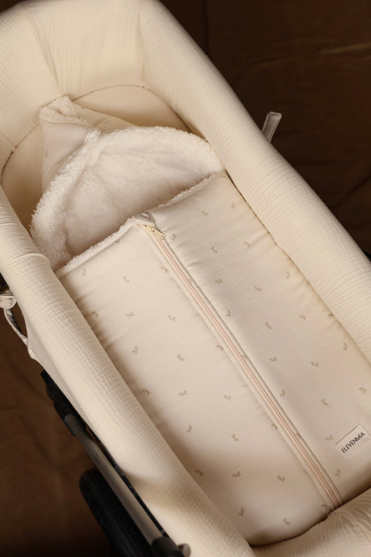 Saco Capazo Cello Oliva + Borreguito