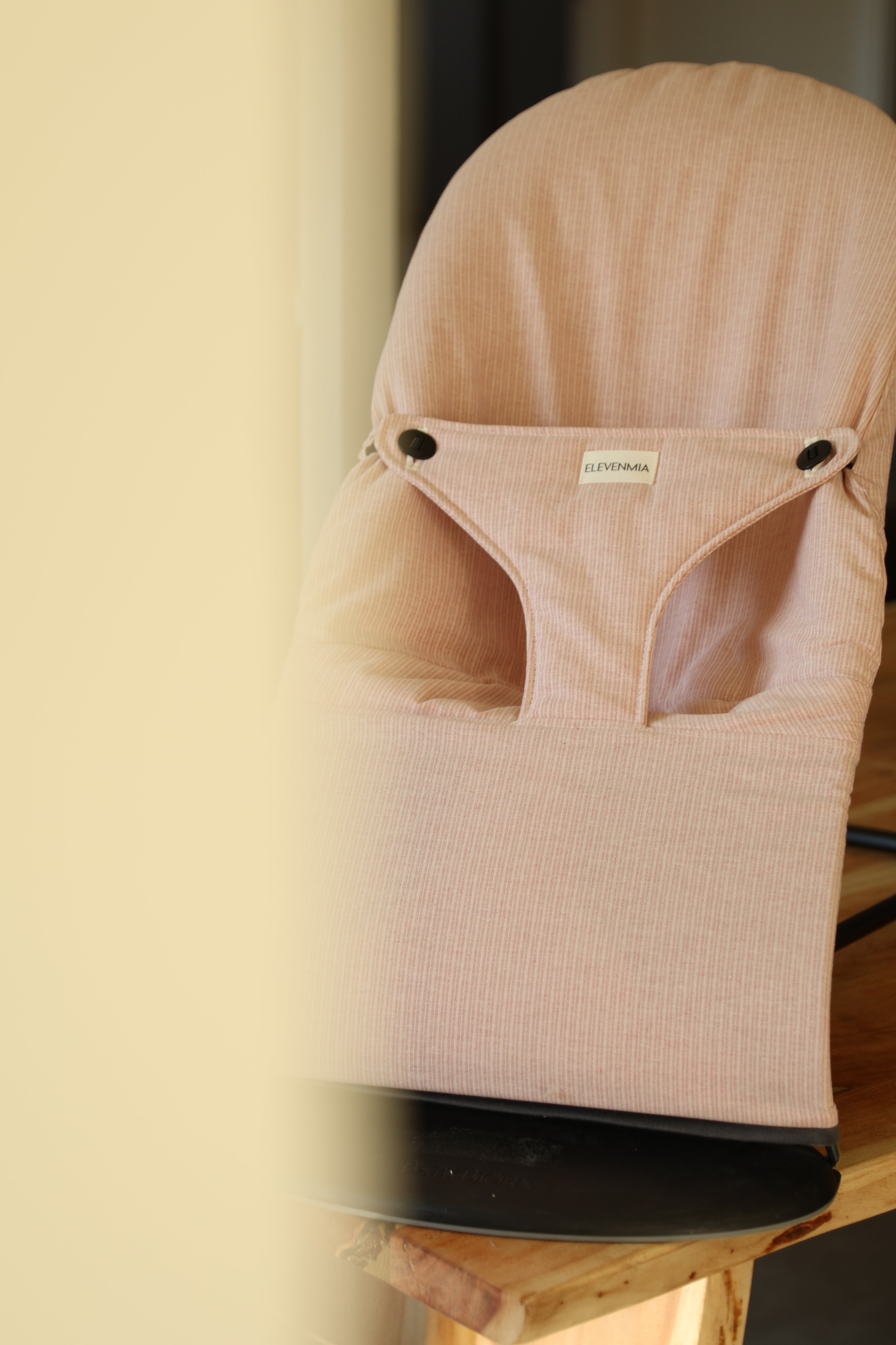 Funda Hamaca BabyJörn Mini Stripe Rosa