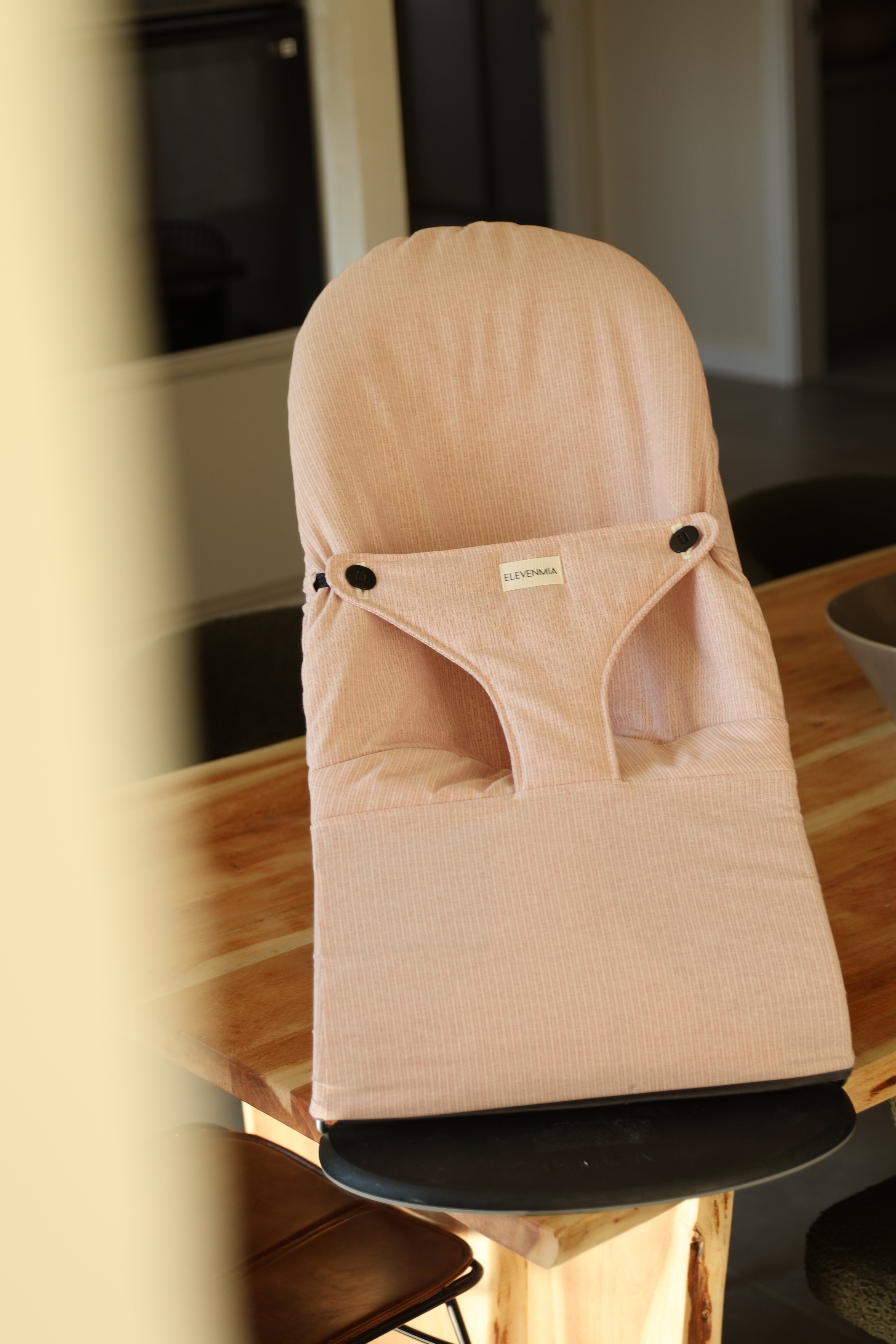 Funda Hamaca BabyJörn Mini Stripe Rosa