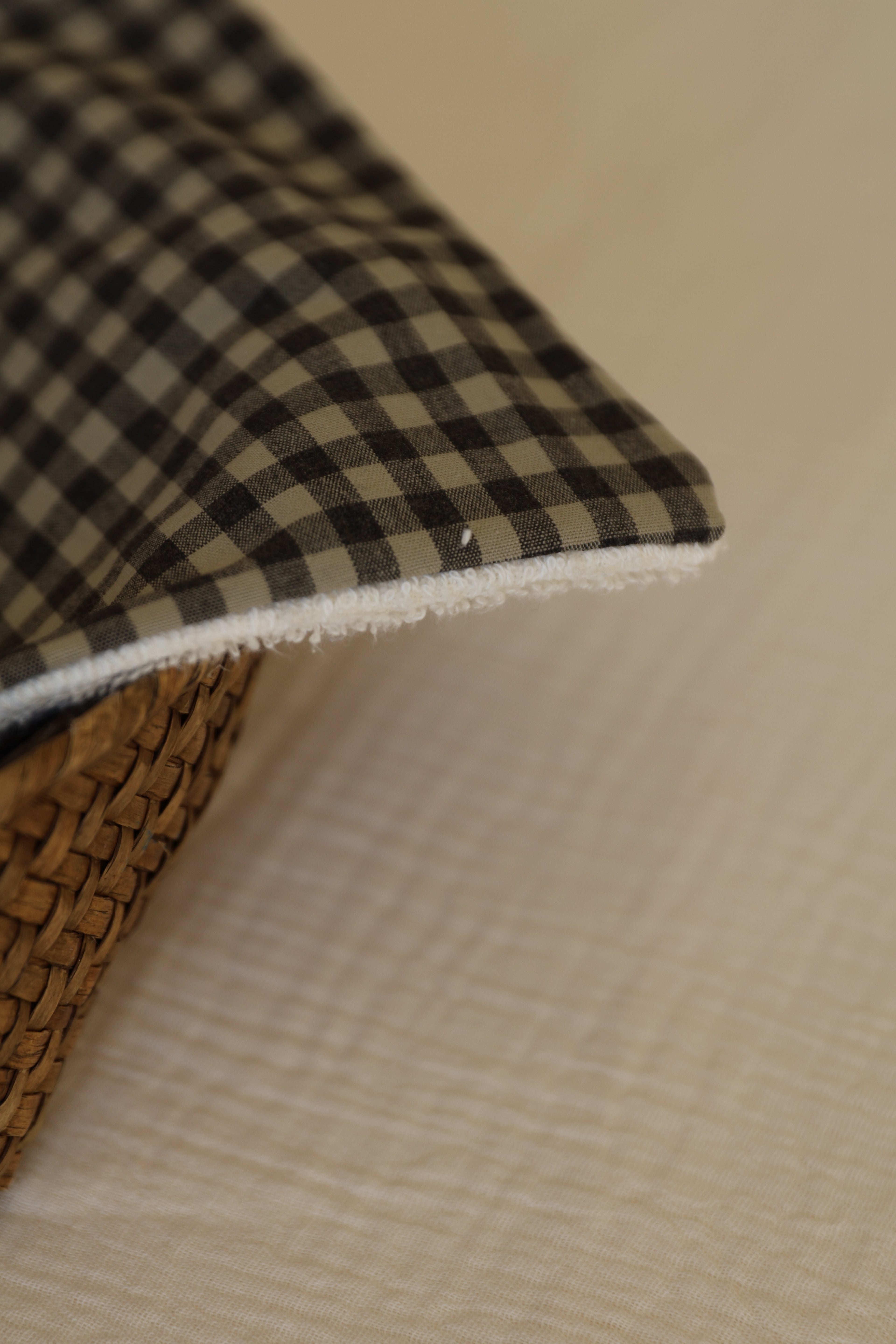 Protector de Toalla Vichy Verde Militar