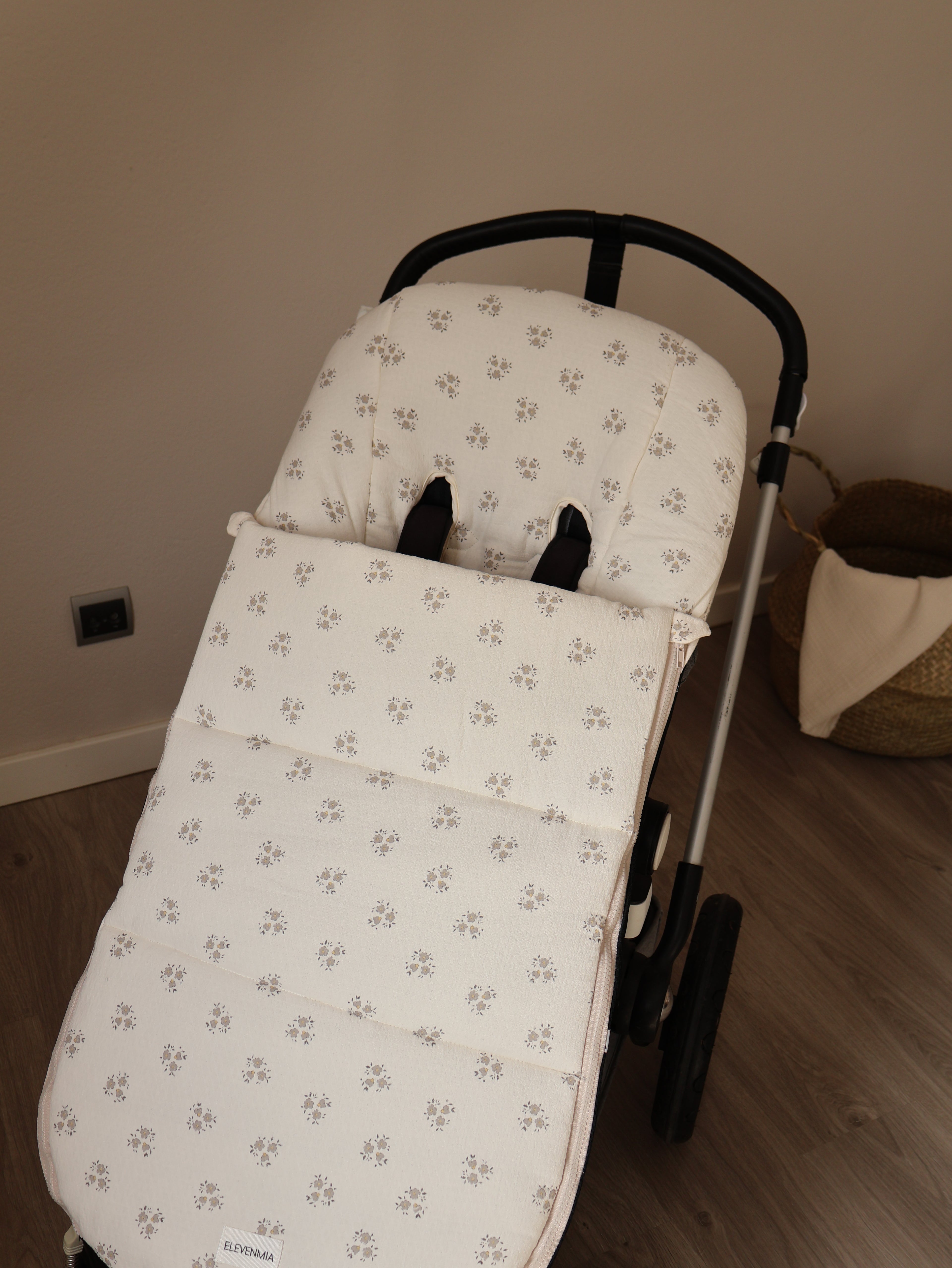 Sac de siège de poussette Inti Grey