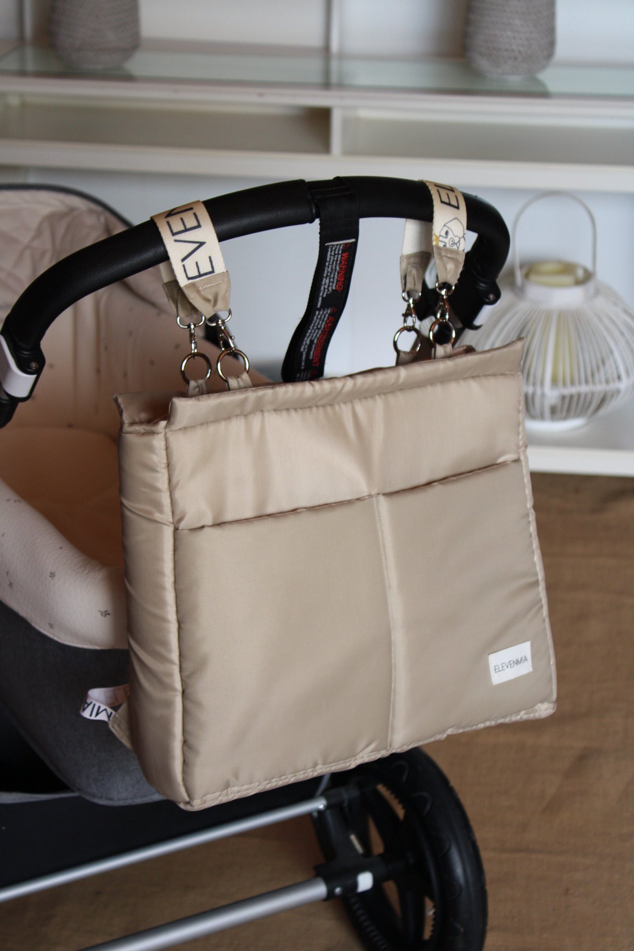 Mochila E-BAG de carro Technic Beige