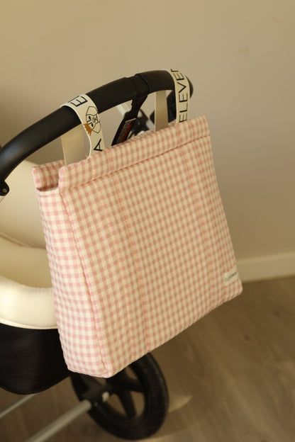 Bolso Big Vichy Rosa